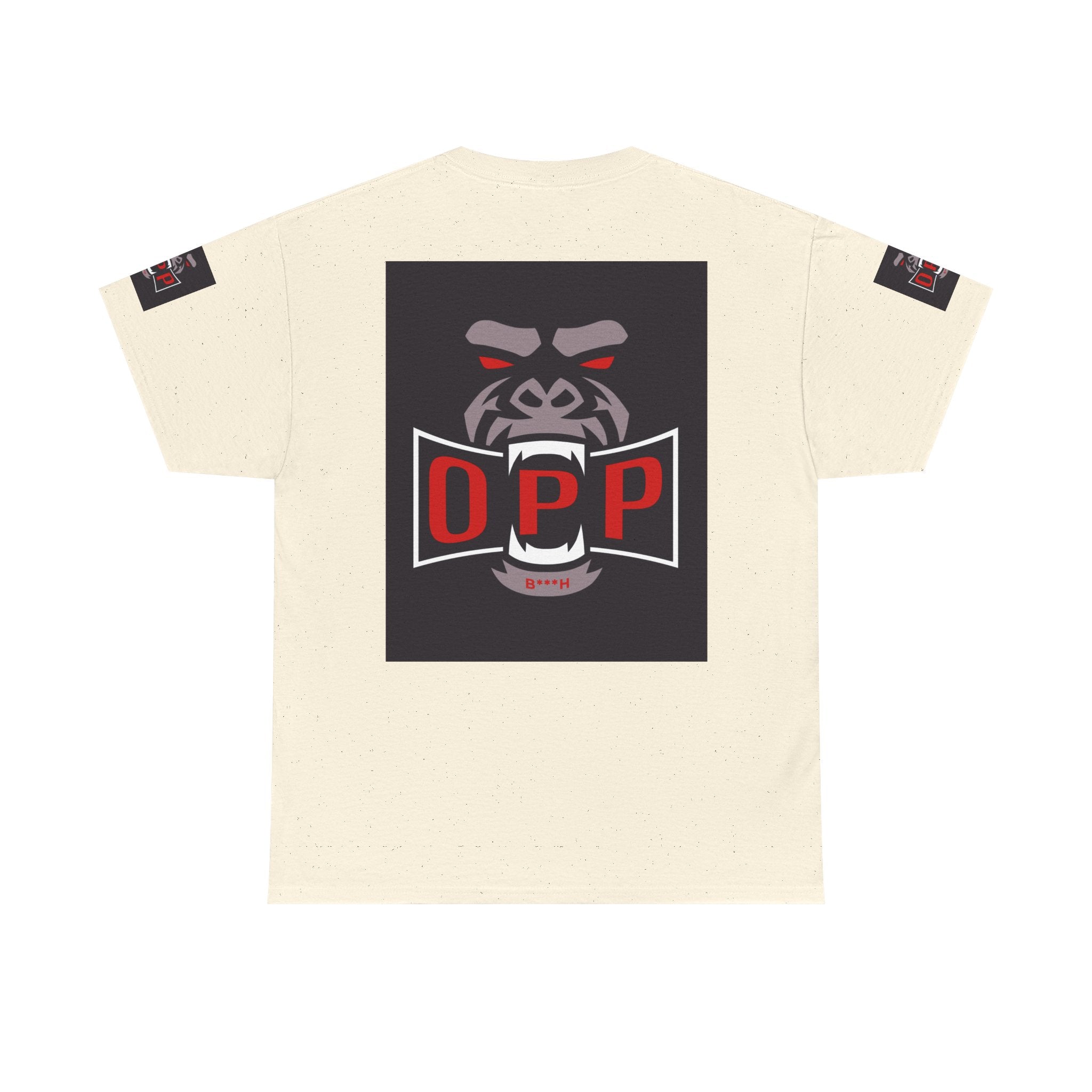Gorilla OPP Graphic Tee — Bold Red & Black Urban Streetwear Shirt