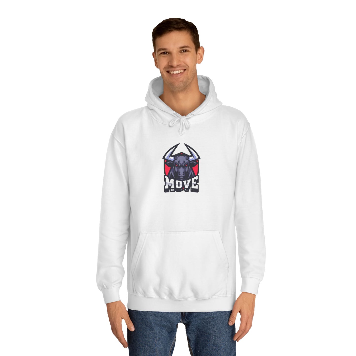 Unisex Move Hoodie - Motivational Graphic Sweatshirt for Active Lifestyle