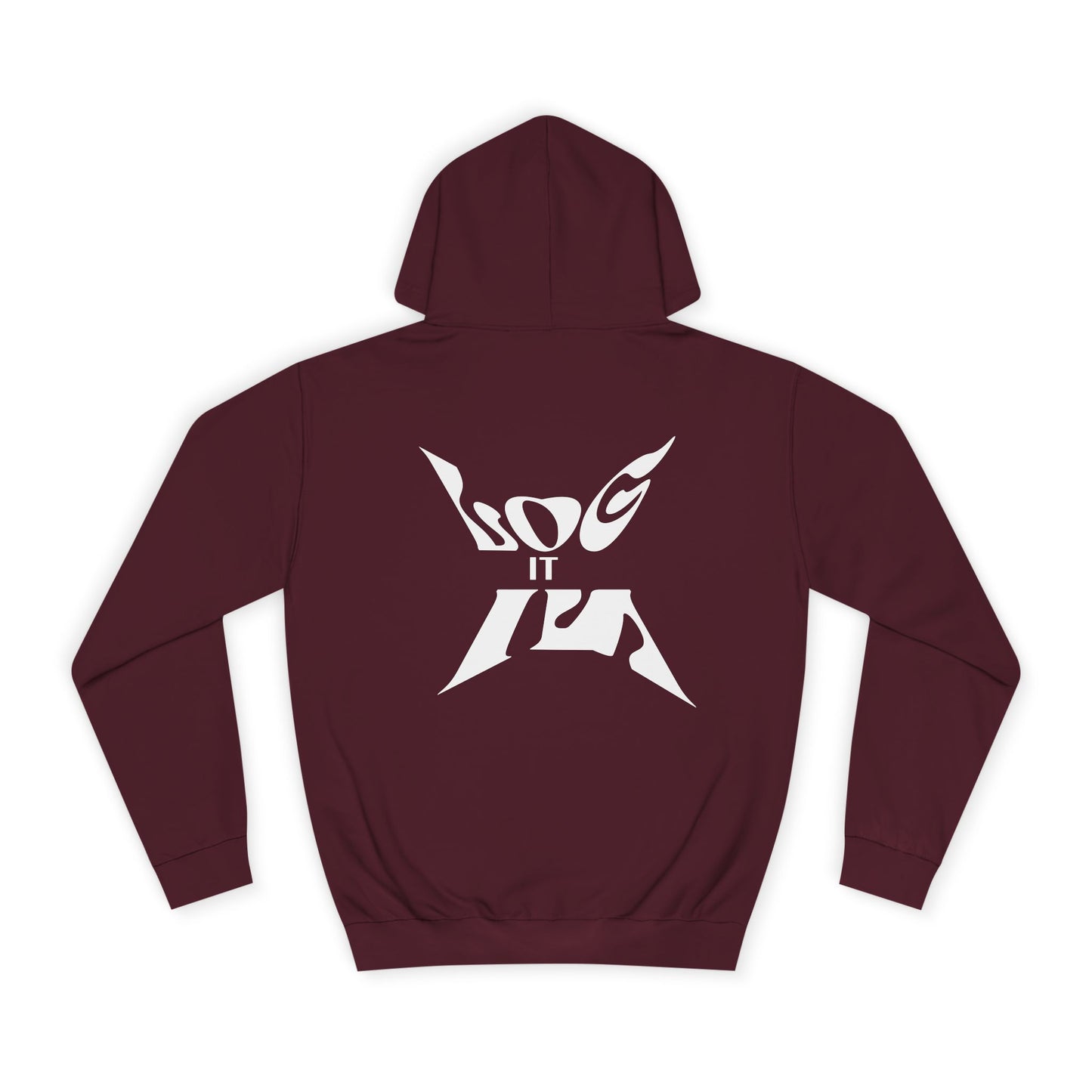 Cozy Unisex Log it in Hoodie - Perfect for Every day Life, Casual Wear, New Spirit, Events & Celebrations, Comfortable Apparel