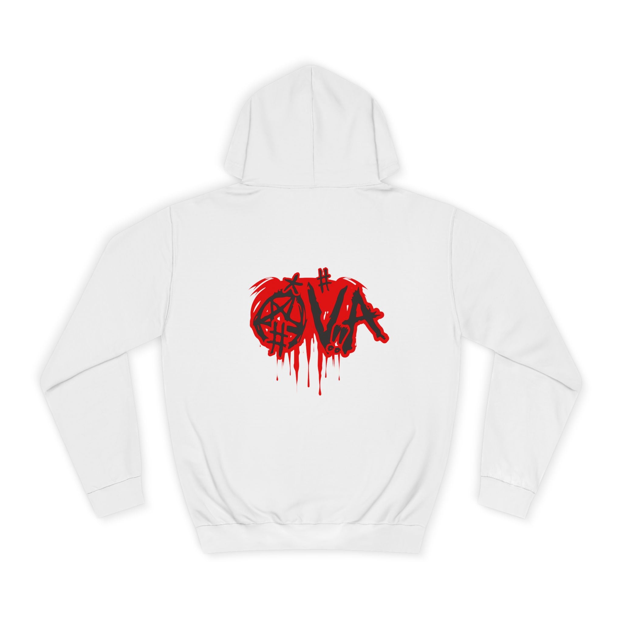 Edgy Unisex Hoodie with Graffiti-Style Print, Urban Streetwear, Apparel, Gift for any body, Casual Fashion
