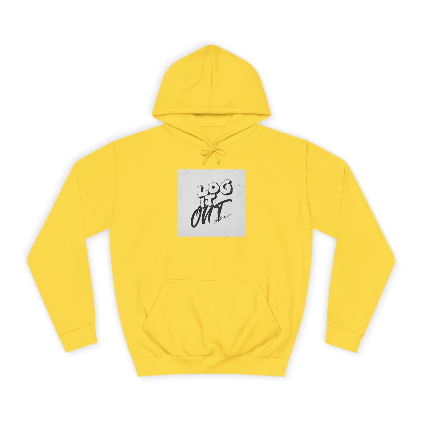 Stylish Unisex Log it Out Hoodie - Casual Wear, Gift, Street Style, Cozy Apparel, Life Essentials