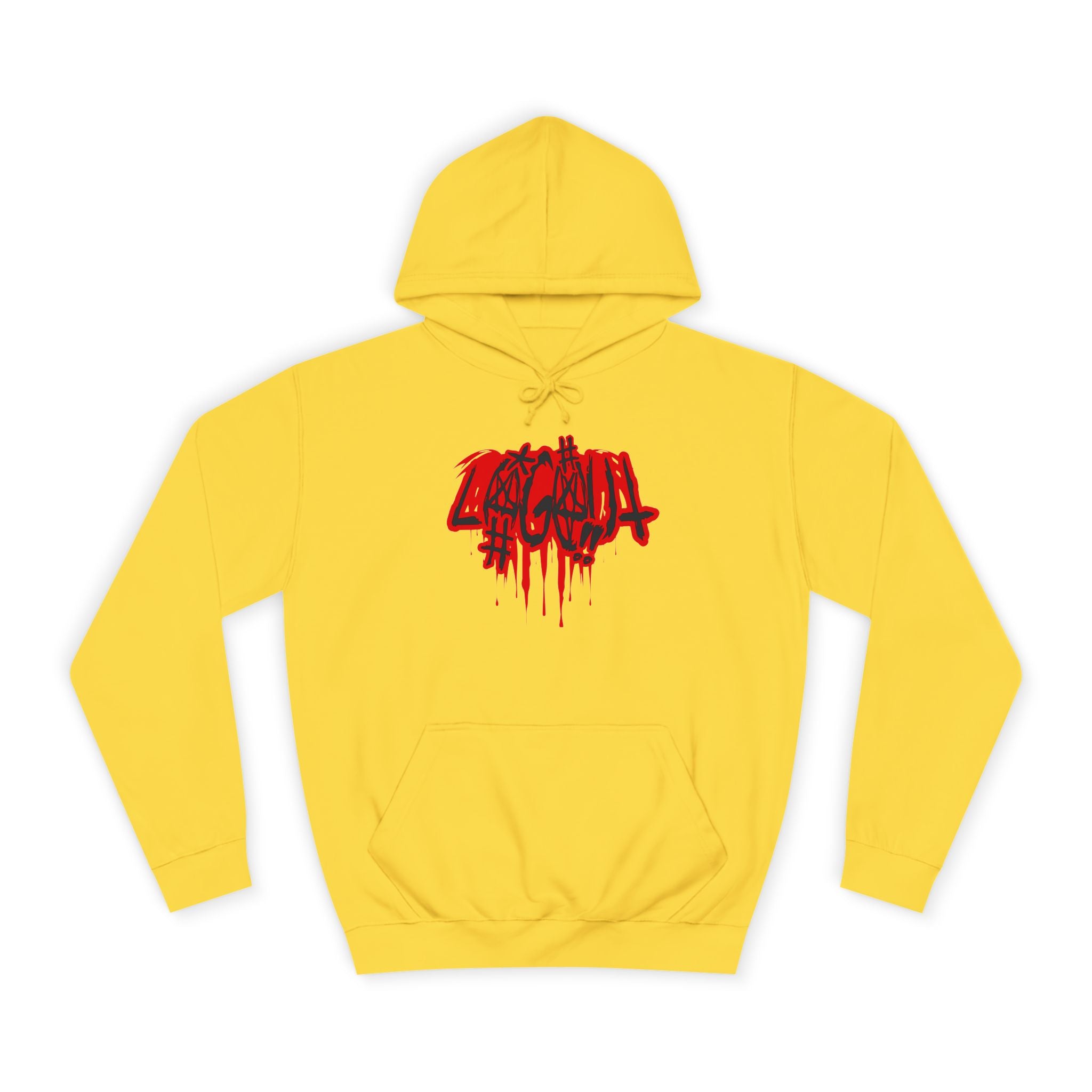 Bold Graffiti log out Hoodie, Unisex Streetwear, Comfortable Casual Wear,