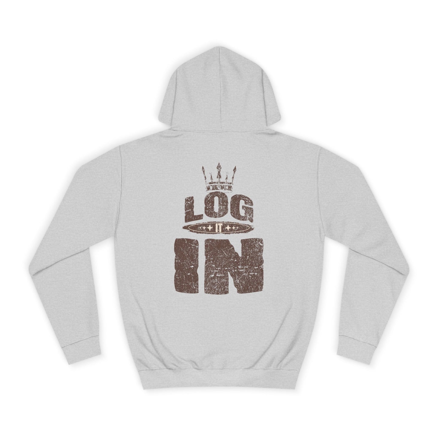 Unisex LOG IT IN Hoodie | Cozy Gear, Everyday Comfort, Perfect for Every Day, Casual Outfits, Back to School