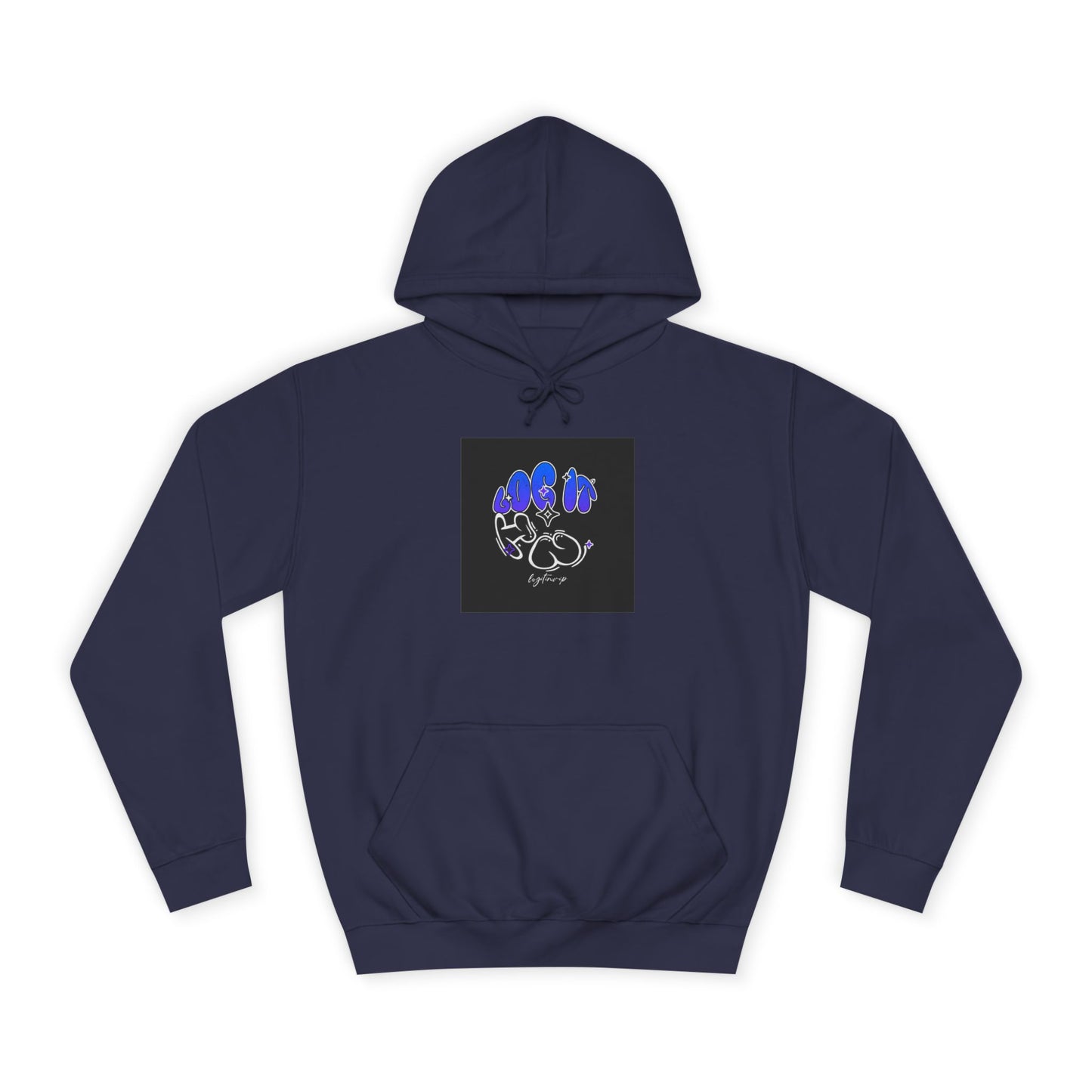 Unisex Log it in Hoodie with Colorful Designs, Cozy Sweatshirt,Trendy Gift for Casual Wear