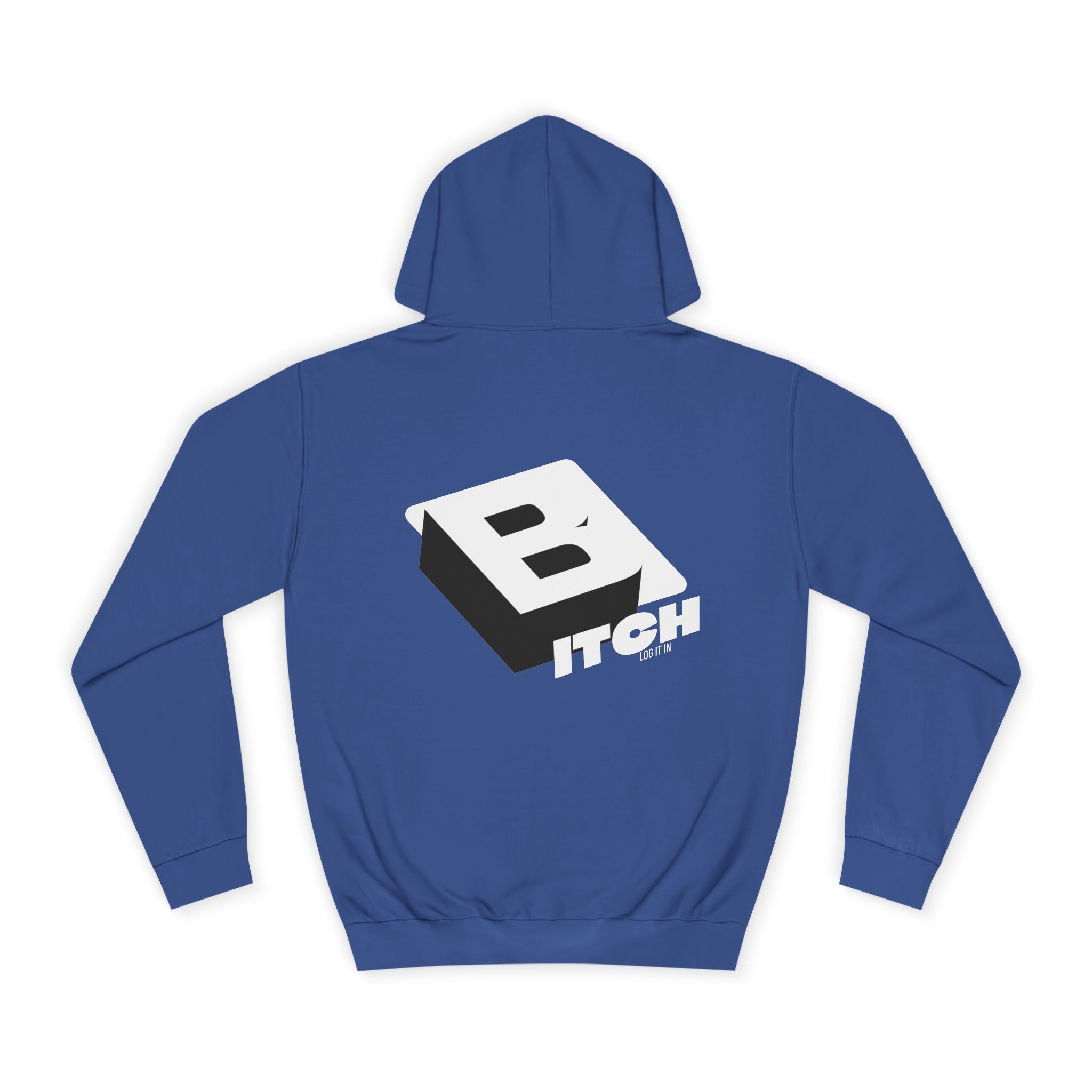 Unisex Hoodie with Bold Logo Design