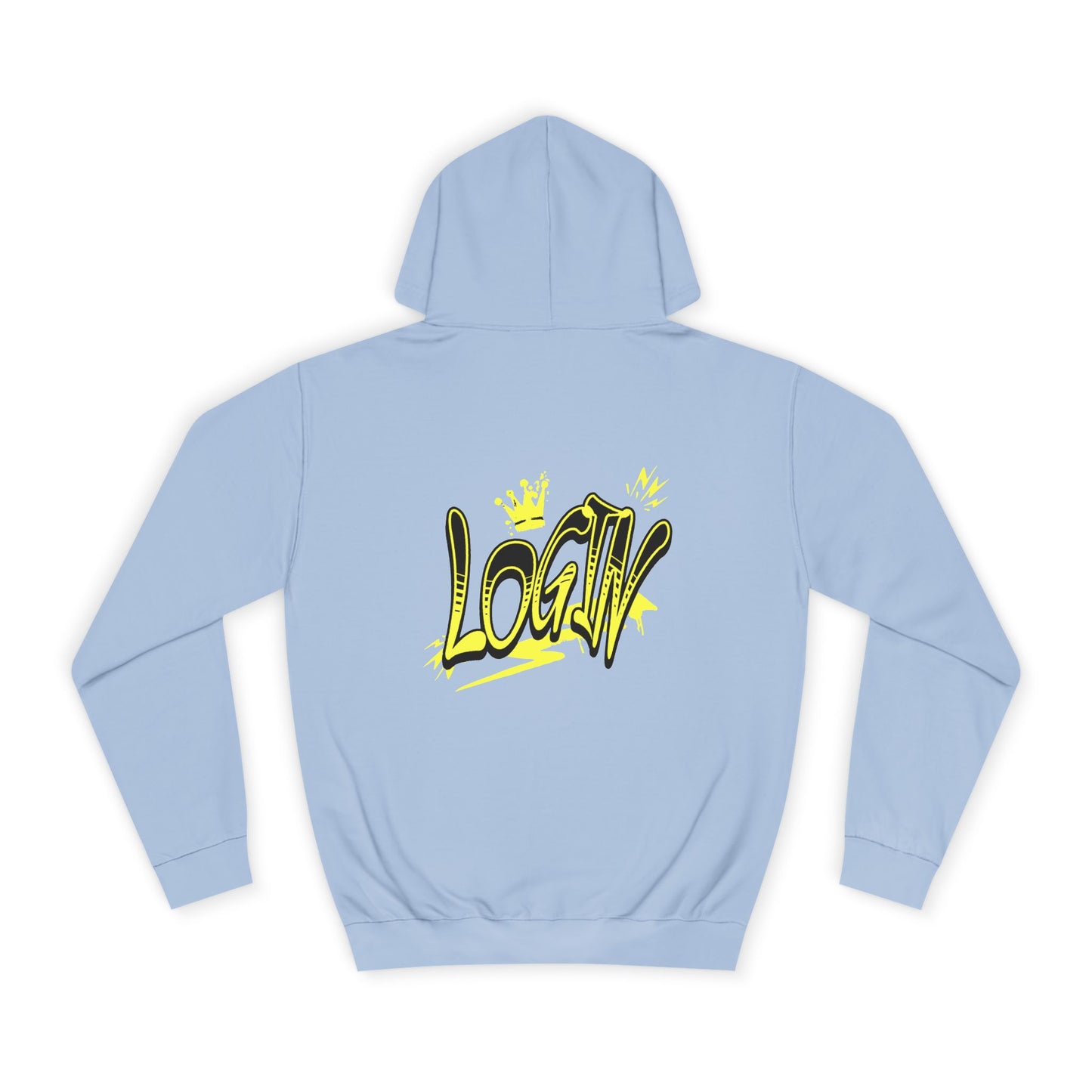 Unisex Hoodie - Bold 'LOGIN' Graphic