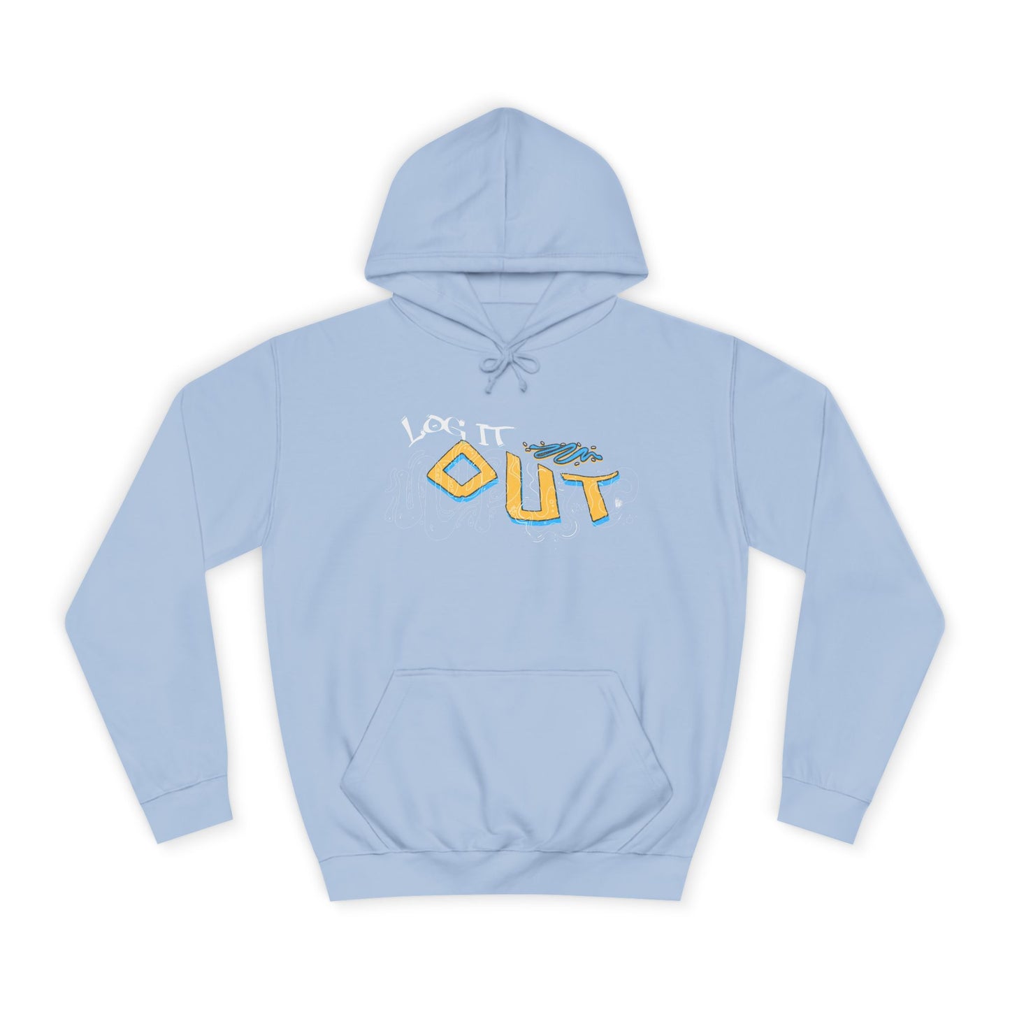 Unisex Log it out Hoodie - Stylish Casual wear, Perfect Gifts, Days Out, Summer Events, Coziness & Trendy Vibes
