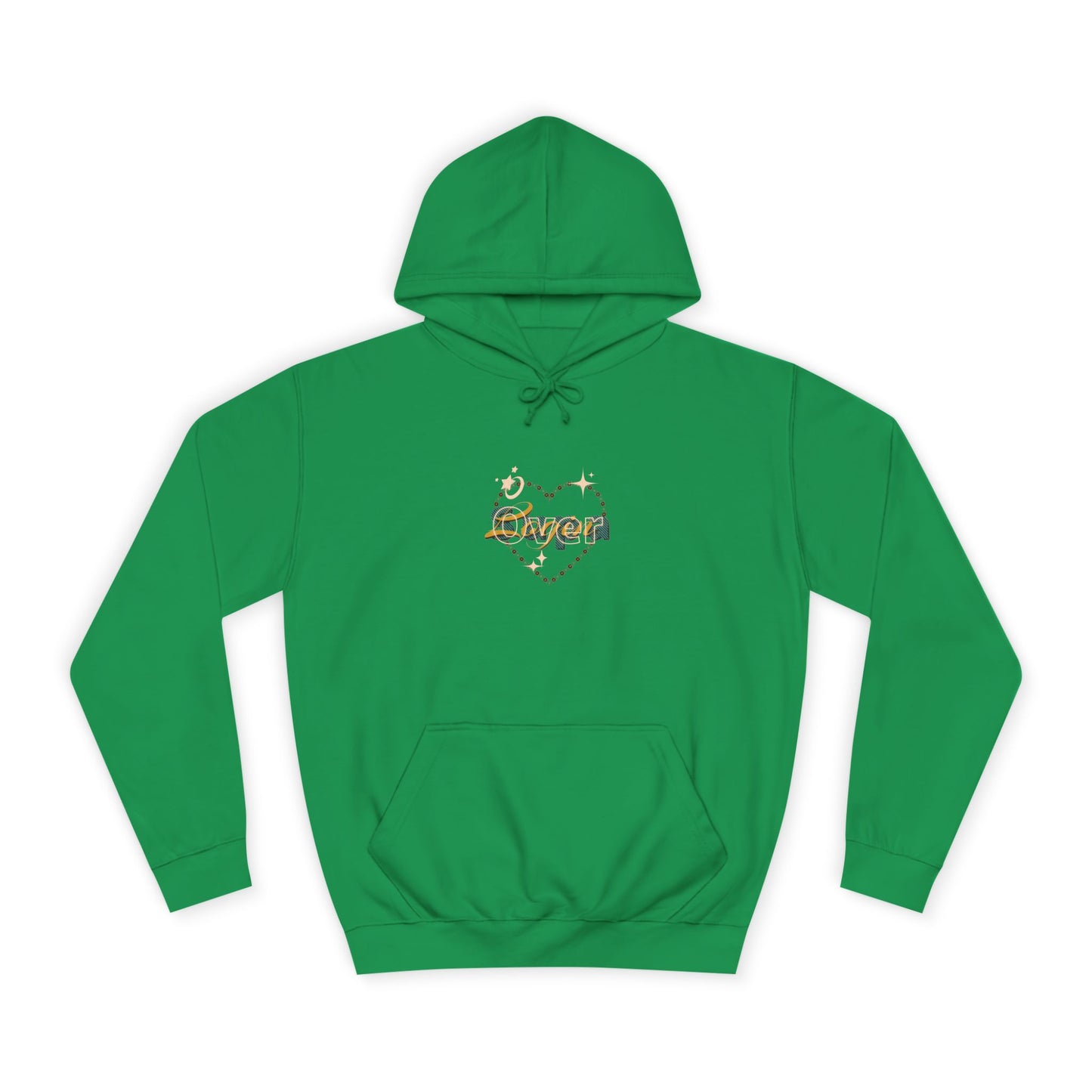 Charming Heart Hoodie with Floral Design, Unisex Casual Sweatshirt, Trendy Gift, Relaxed Wear, Unique Apparel