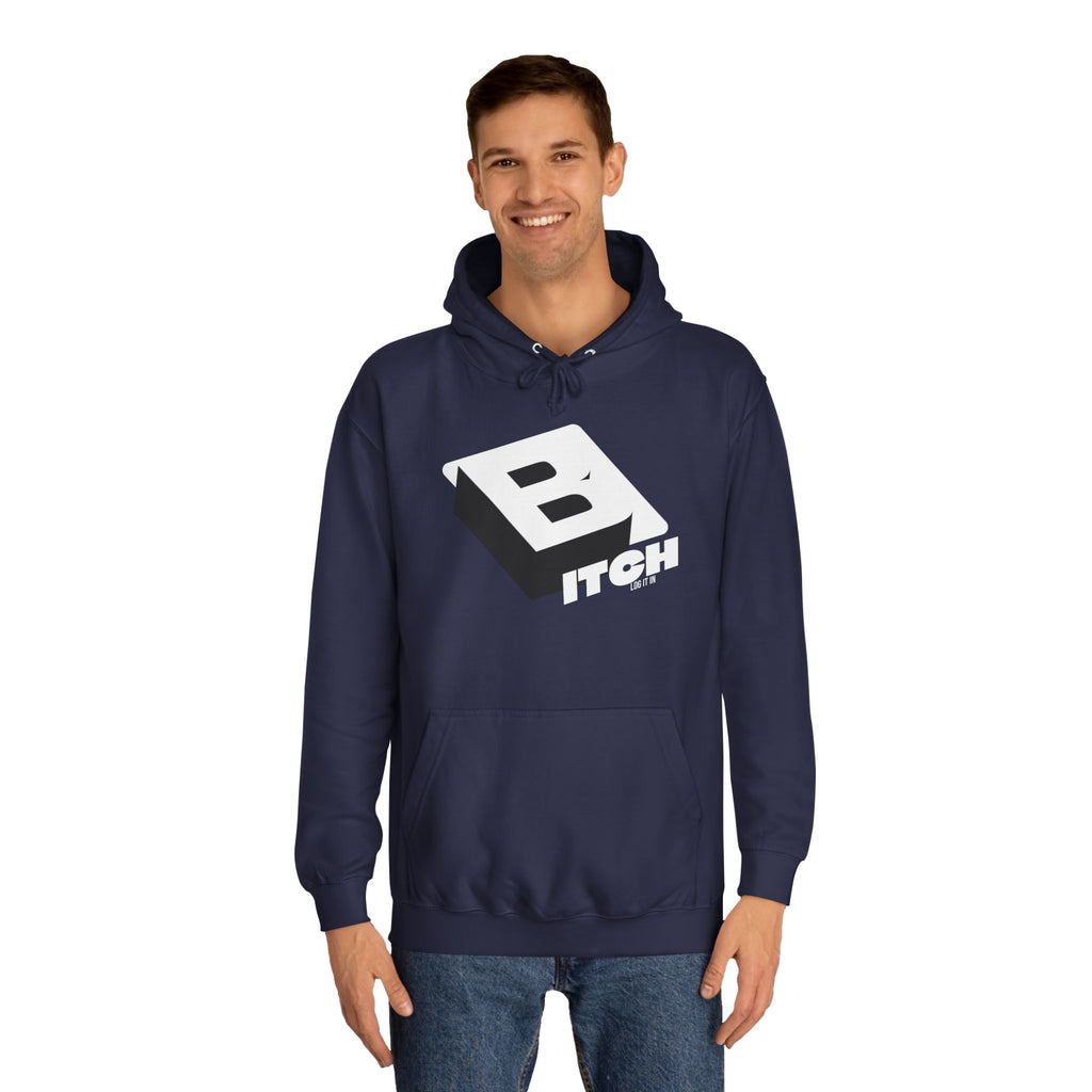 Unisex Hoodie with Bold Logo Design