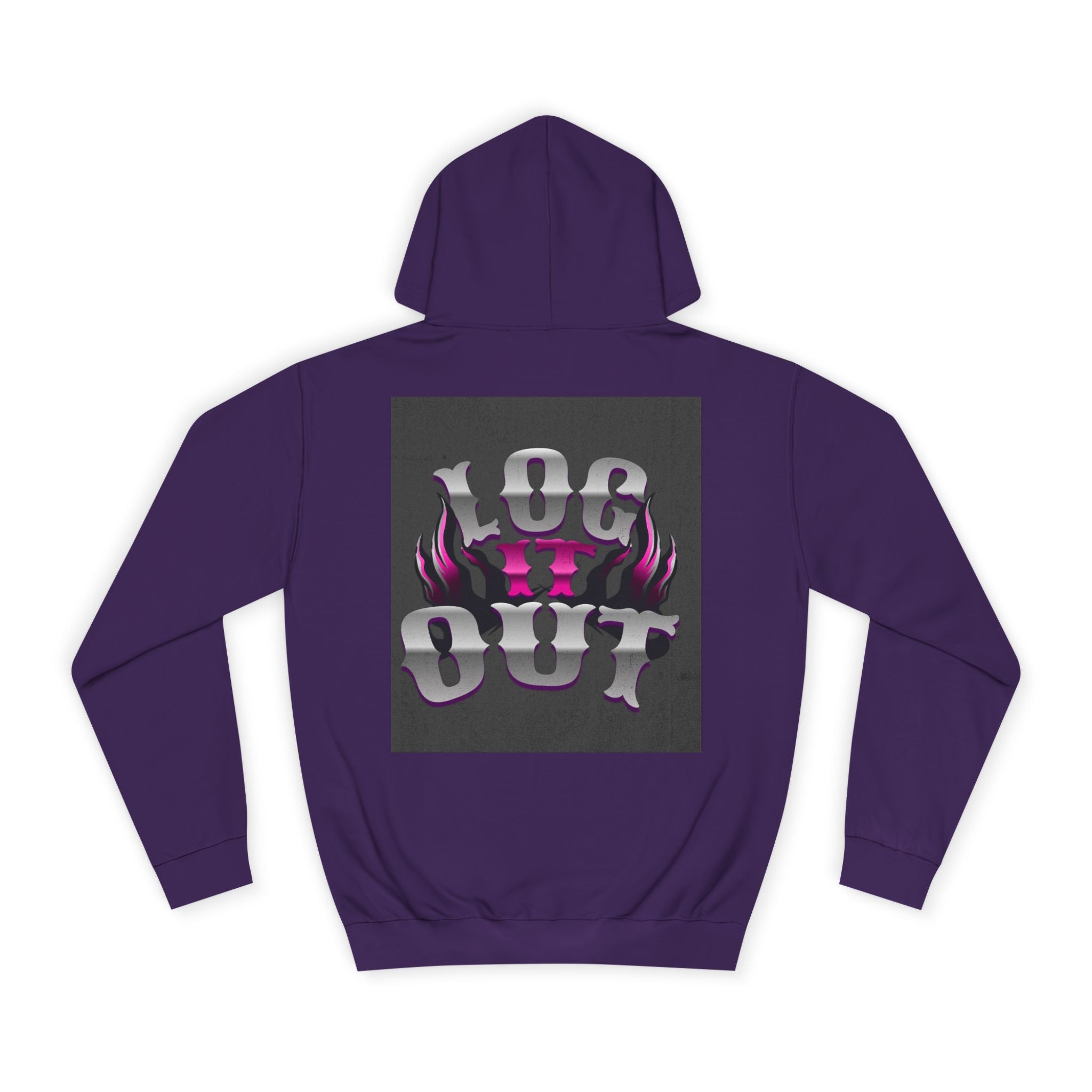 Cool Unisex Log it out Hoodie, Perfect for Any one, Trendy Custom Apparel, Casual Wear, Gift, Streetwear Style