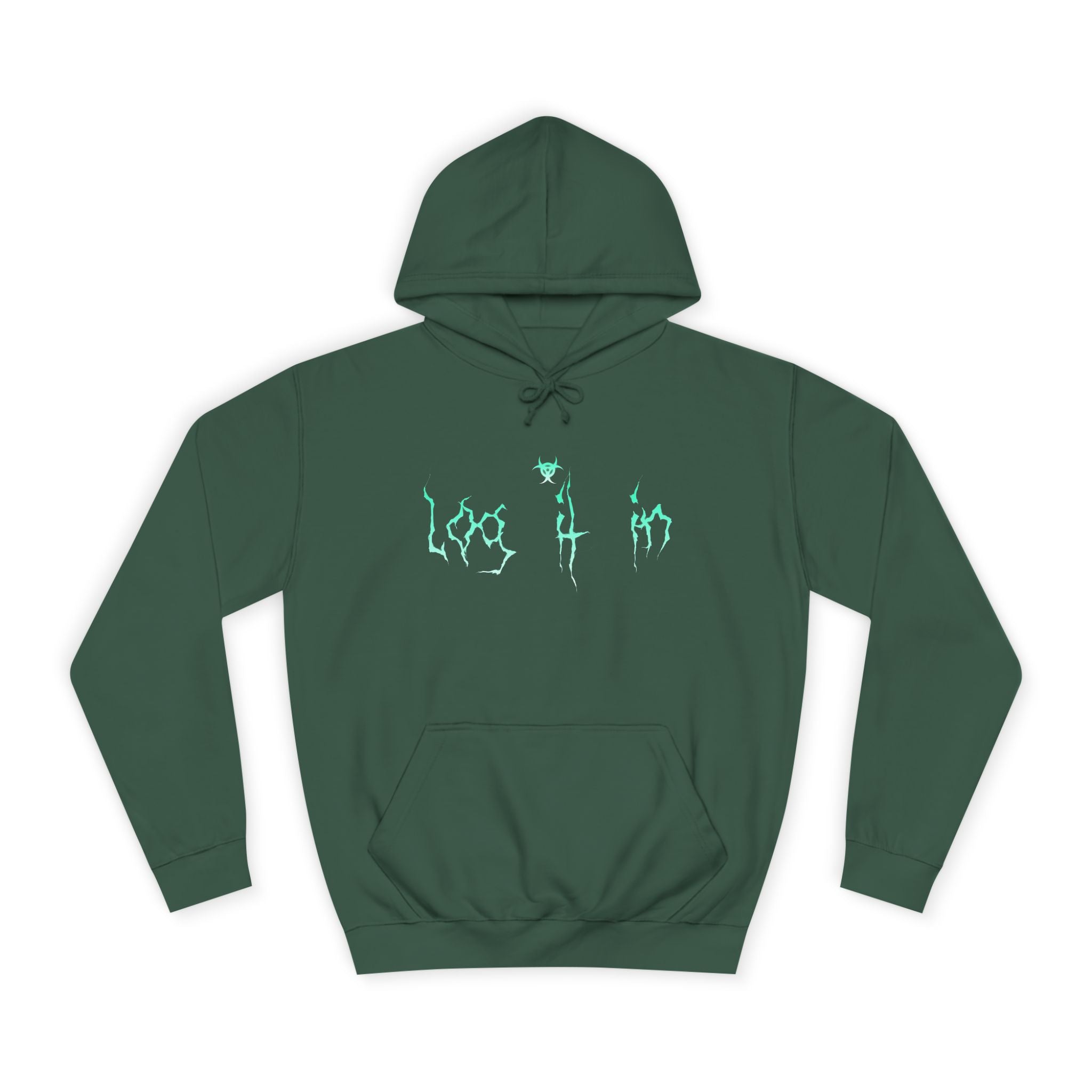 Trendy Log it in Hoodie, Unisex Hoodie, Casual Wear, Street Style, Apparel, Gift for Any one, Hoodie with Unique Design