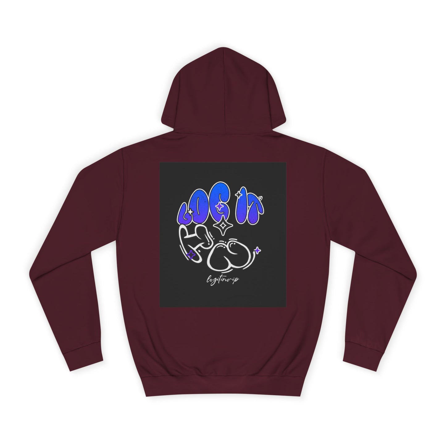 Unisex Log it in Hoodie with Colorful Designs, Cozy Sweatshirt,Trendy Gift for Casual Wear