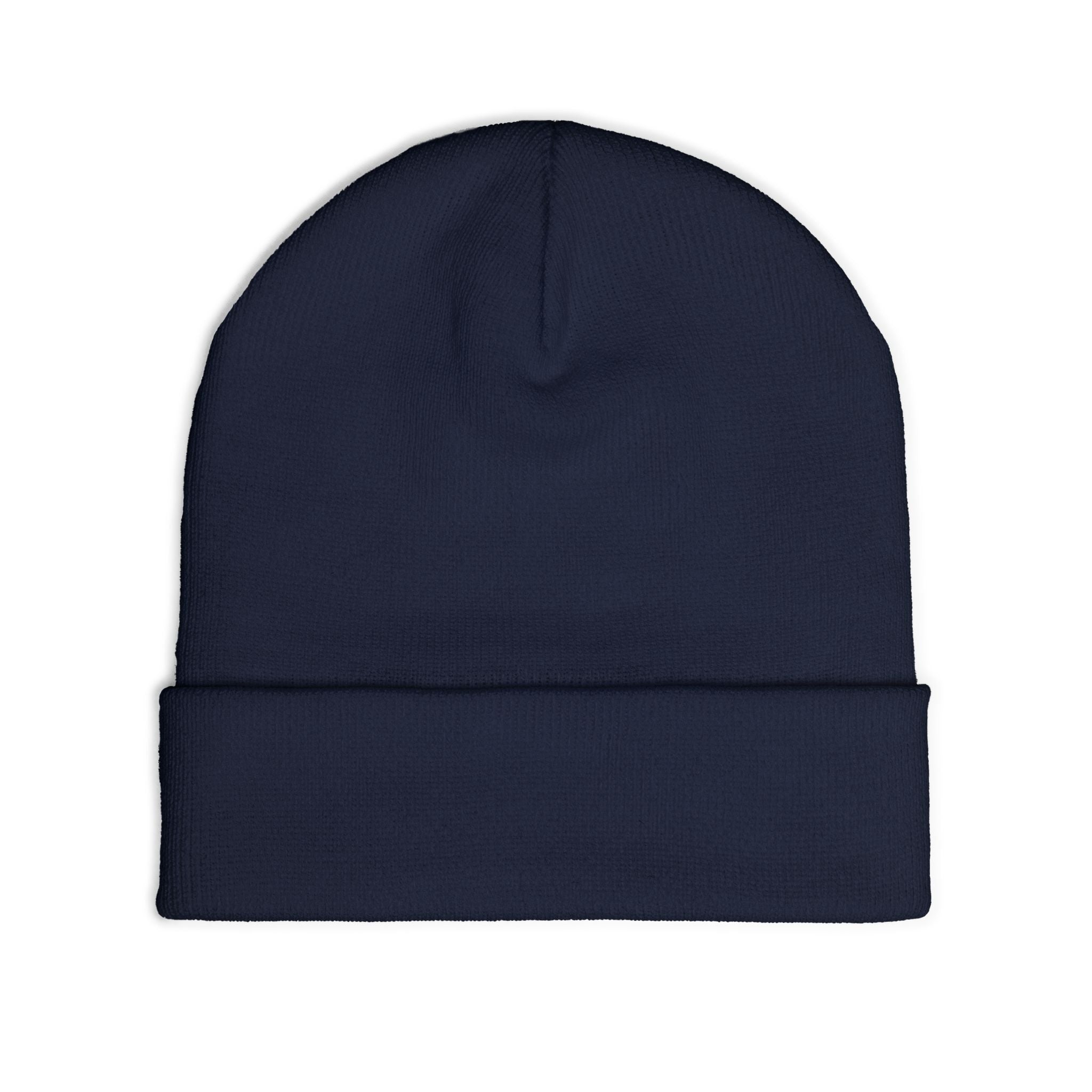 Embroidered 'LOG OUT' Knit Beanie — Gnome Humor Winter Hat