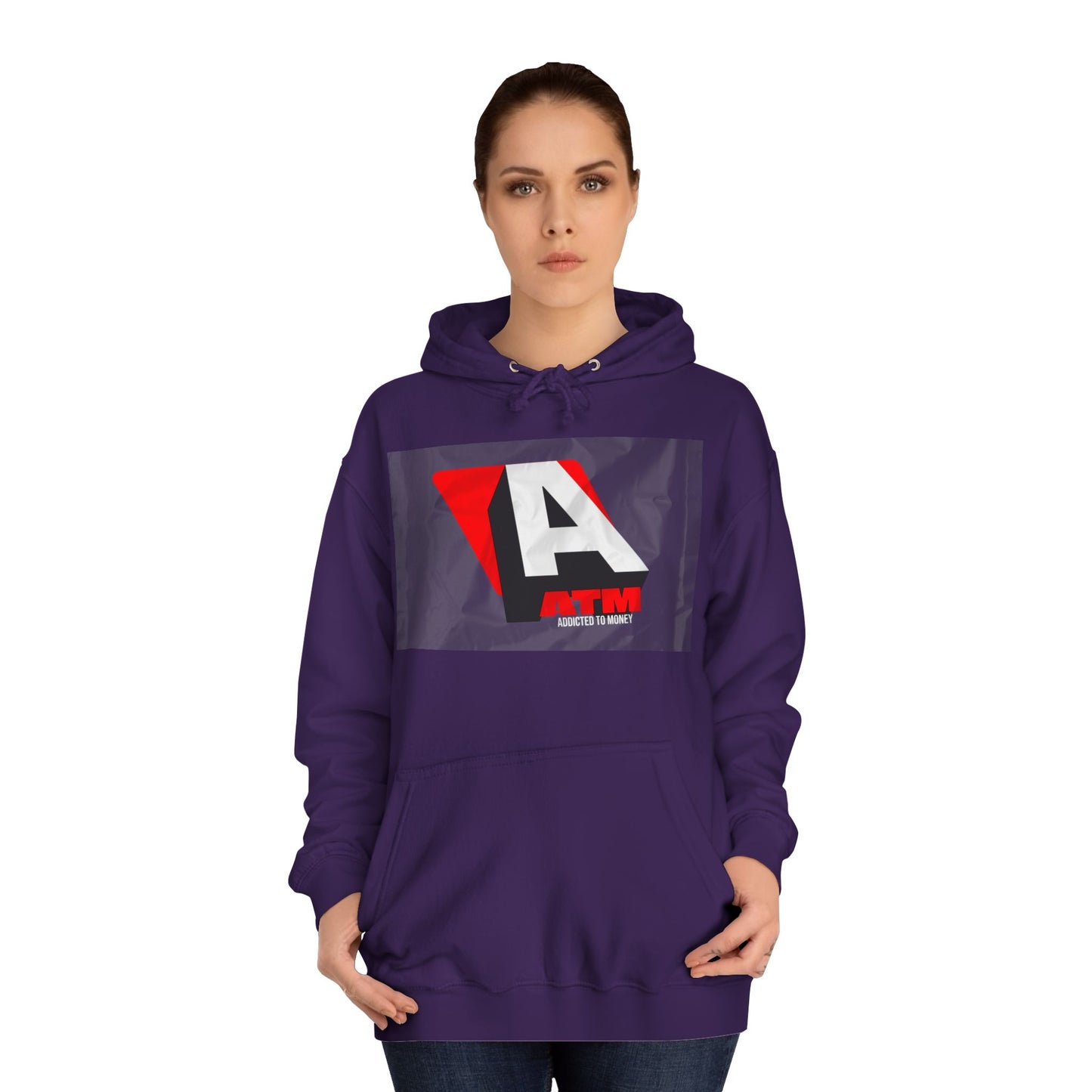 Stylish ATM Hoodie, Trendy Graphic Hoodie, Great for Gifts, Unisex Apparel