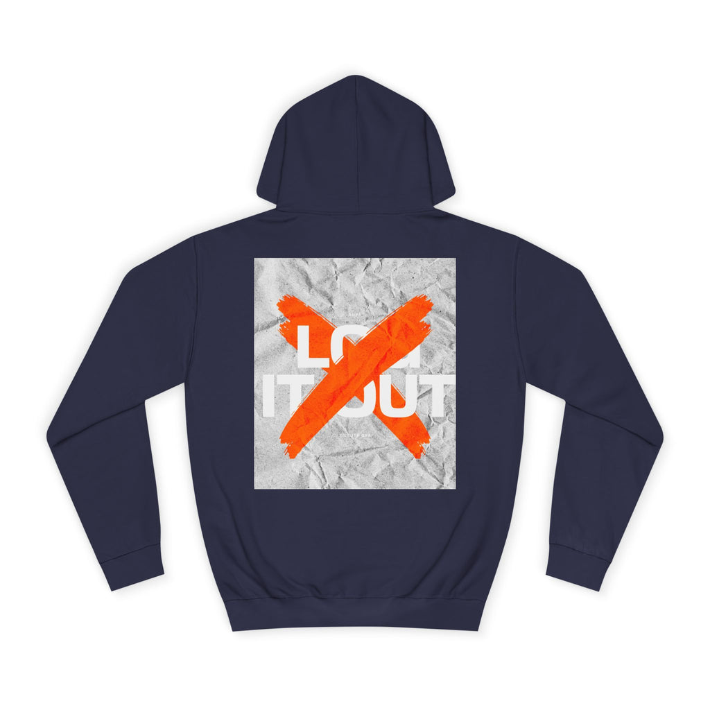 Trendy Unisex Hoodie - Stylish Graphic Sweatshirt, Casual Wear, Gifts, and Everyday Comfort - 'Log it Out' Design