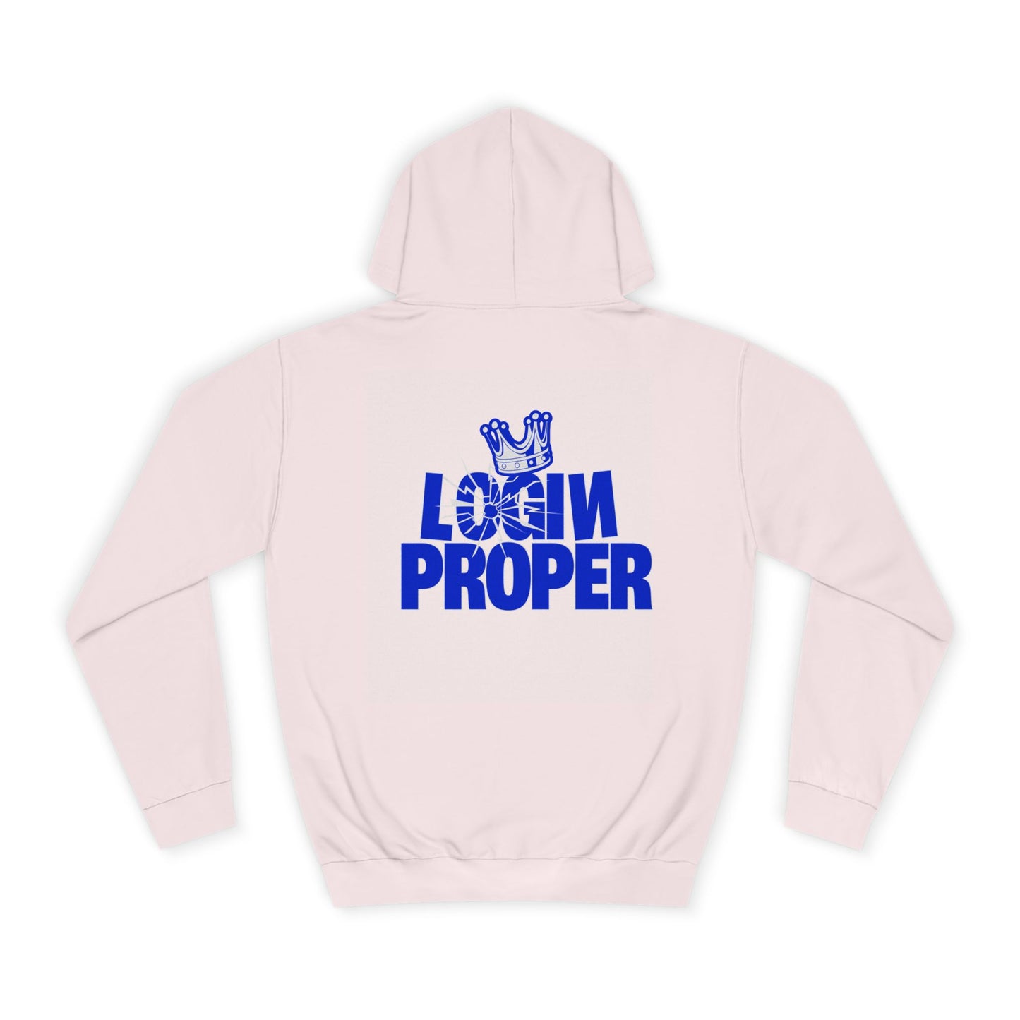 Unisex Hoodie - 'Login Proper' Trendy Spirit Wear, Casual Streetwear, Gift, Cozy Lounge Sweatshirt