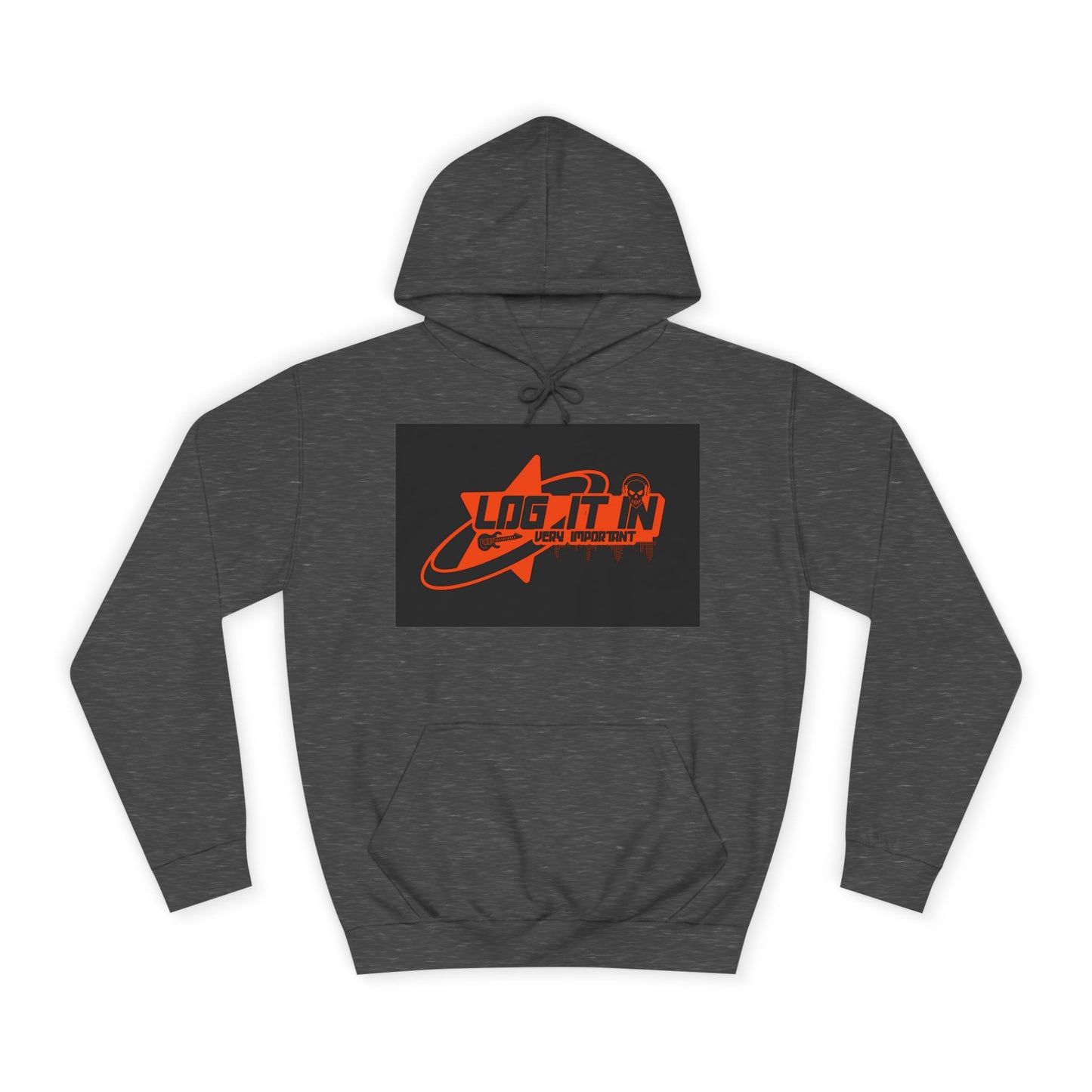Unisex Log it in Hoodie, Casual trendy Wear, Gift, Graphic Hoodie, perfect fit Hoodie