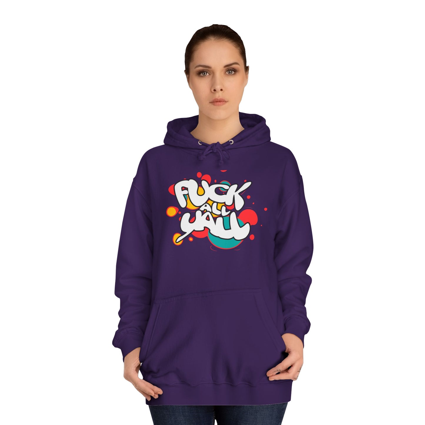 Unisex Hoodie - Bold Graffiti Design | Street Style