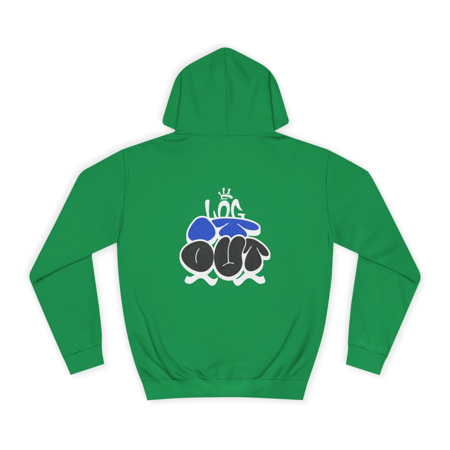 Stylish Unisex Log it out Hoodie, Cozy Wear, Trendy Sweatshirt, Gift, Casual Everyday Hoodie