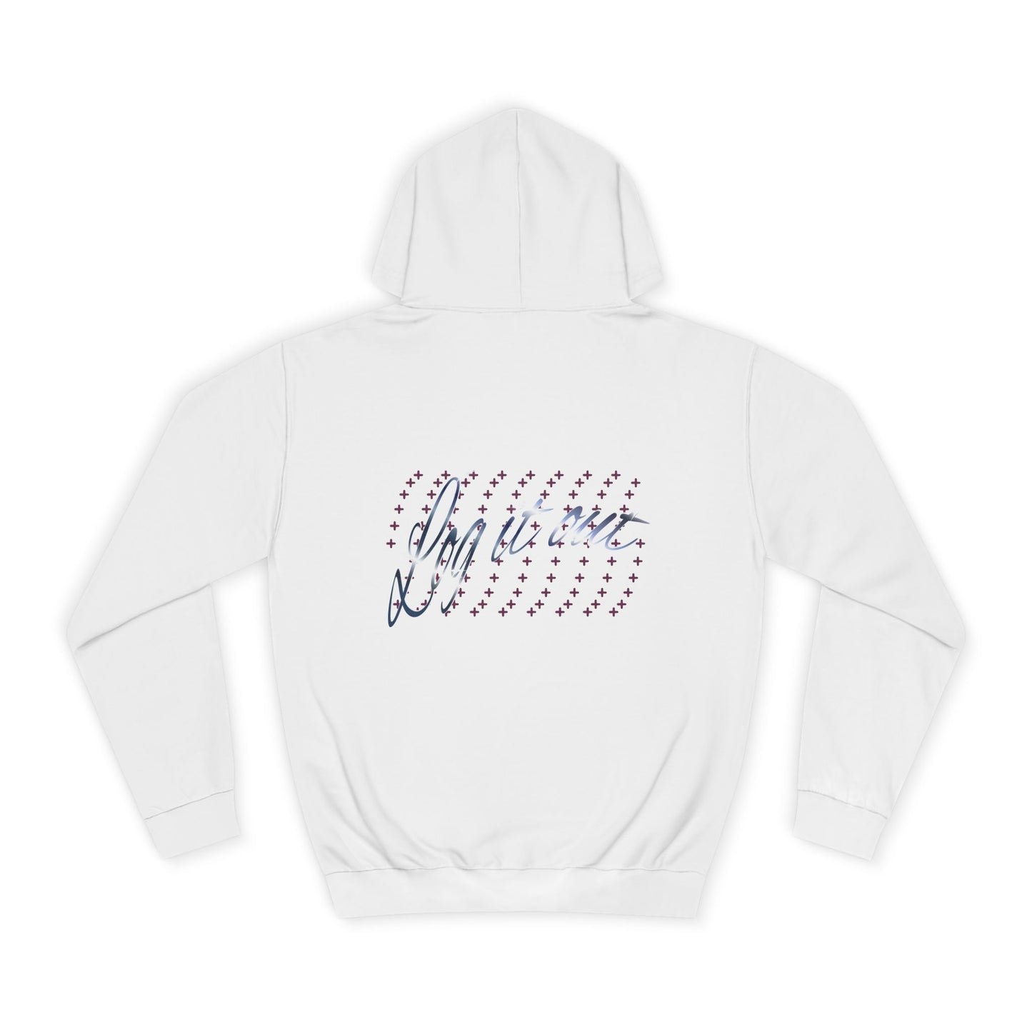 Stylish Unisex 'Log it out' Hoodie with Trendy Script Design, Perfect for Casual Wear, Gift, Apparel, Unisex Fashion