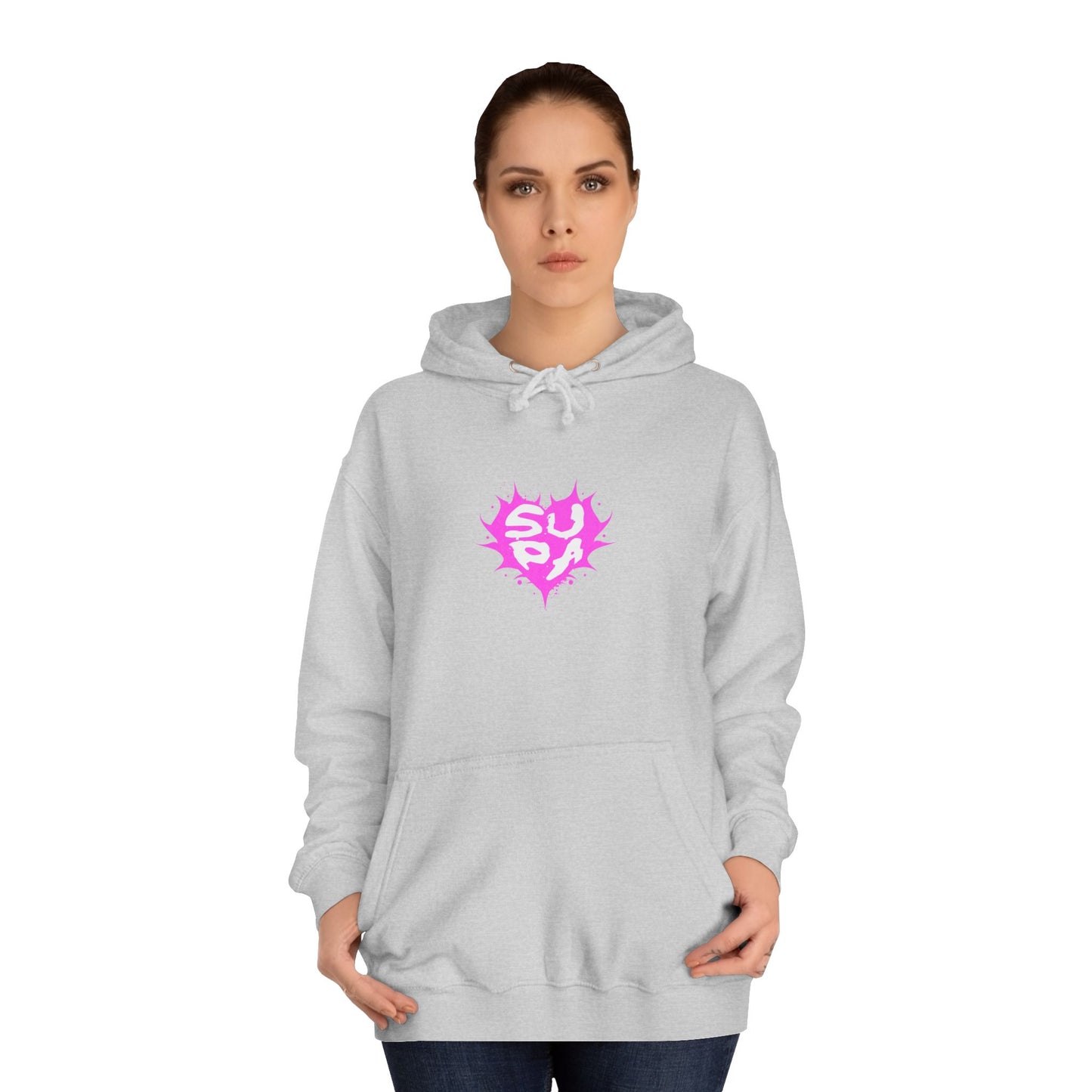 Supa Vibe Unisex Hoodie | Trendy Sweatshirt for, Casual Wear,Life, Gift for Graduates, Unique Fashion Statement