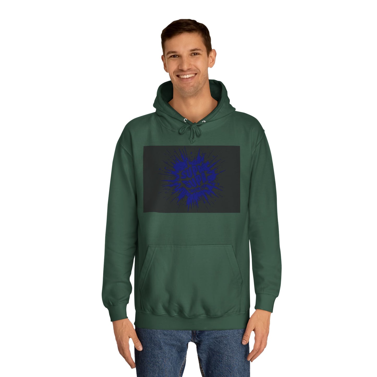 Unisex Supa Supa Hoodie with Bold Graphic Design, Comfortable Casual Wear, Ideal for Everyday, Perfect for Gifting, Spring and Fall Fashion