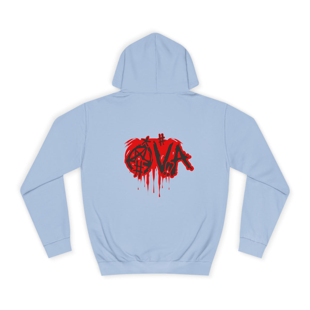 Edgy Unisex Hoodie with Graffiti-Style Print, Urban Streetwear, Apparel, Gift for any body, Casual Fashion