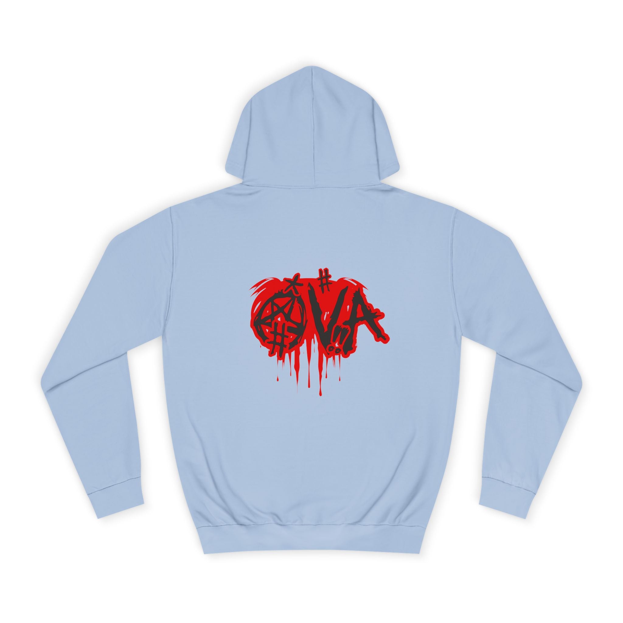 Edgy Unisex Hoodie with Graffiti-Style Print, Urban Streetwear, Apparel, Gift for any body, Casual Fashion