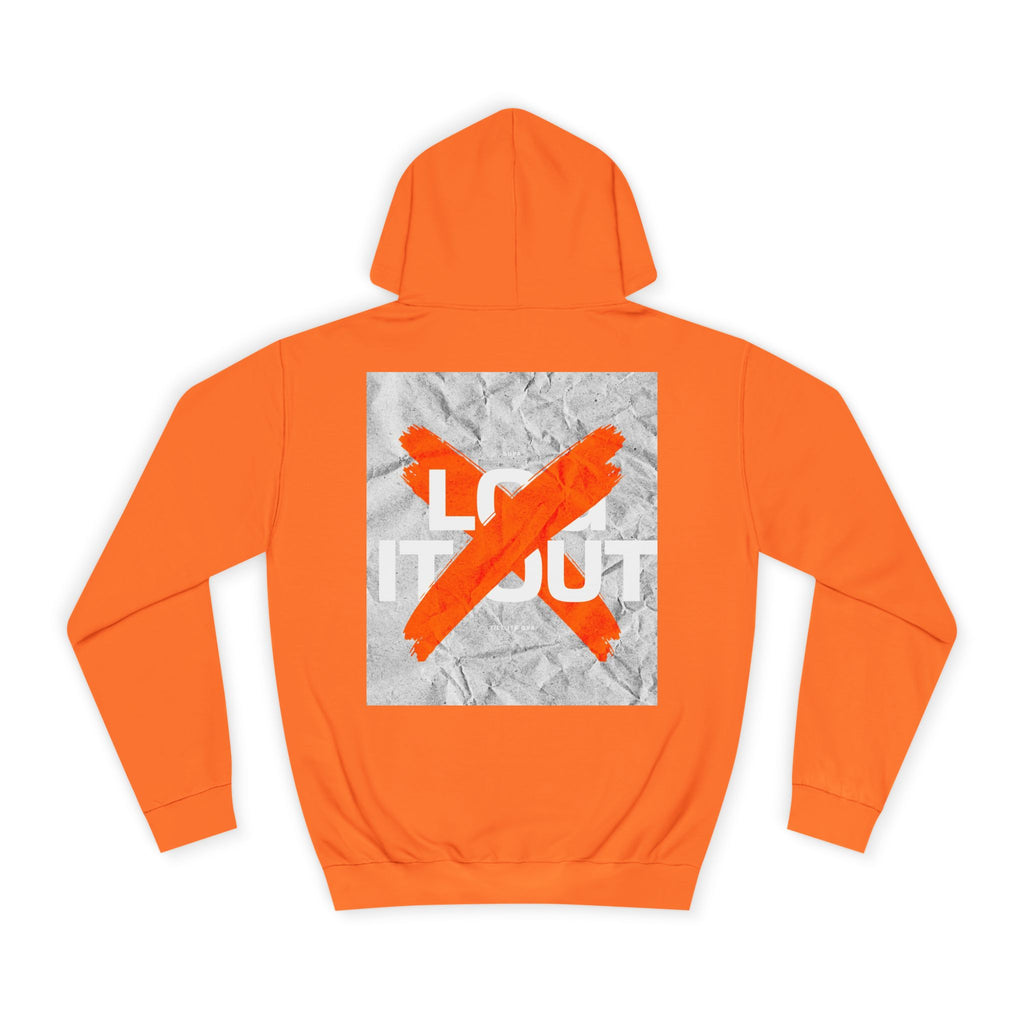 Trendy Unisex Hoodie - Stylish Graphic Sweatshirt, Casual Wear, Gifts, and Everyday Comfort - 'Log it Out' Design