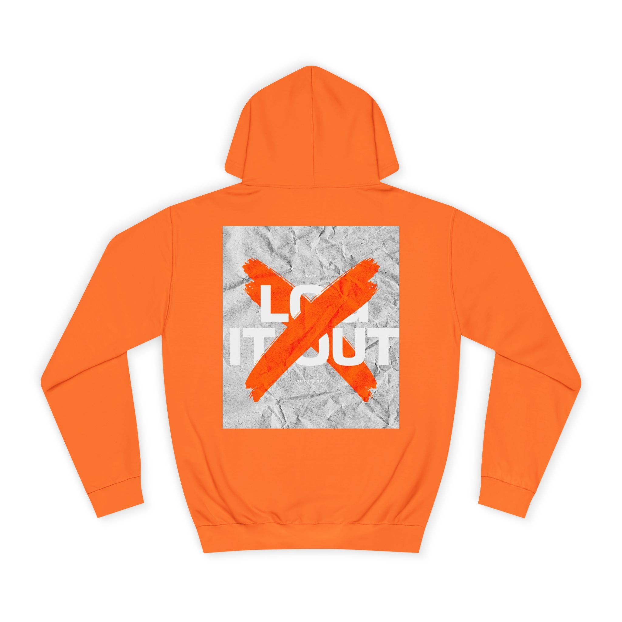 Trendy Unisex Hoodie - Stylish Graphic Sweatshirt, Casual Wear, Gifts, and Everyday Comfort - 'Log it Out' Design