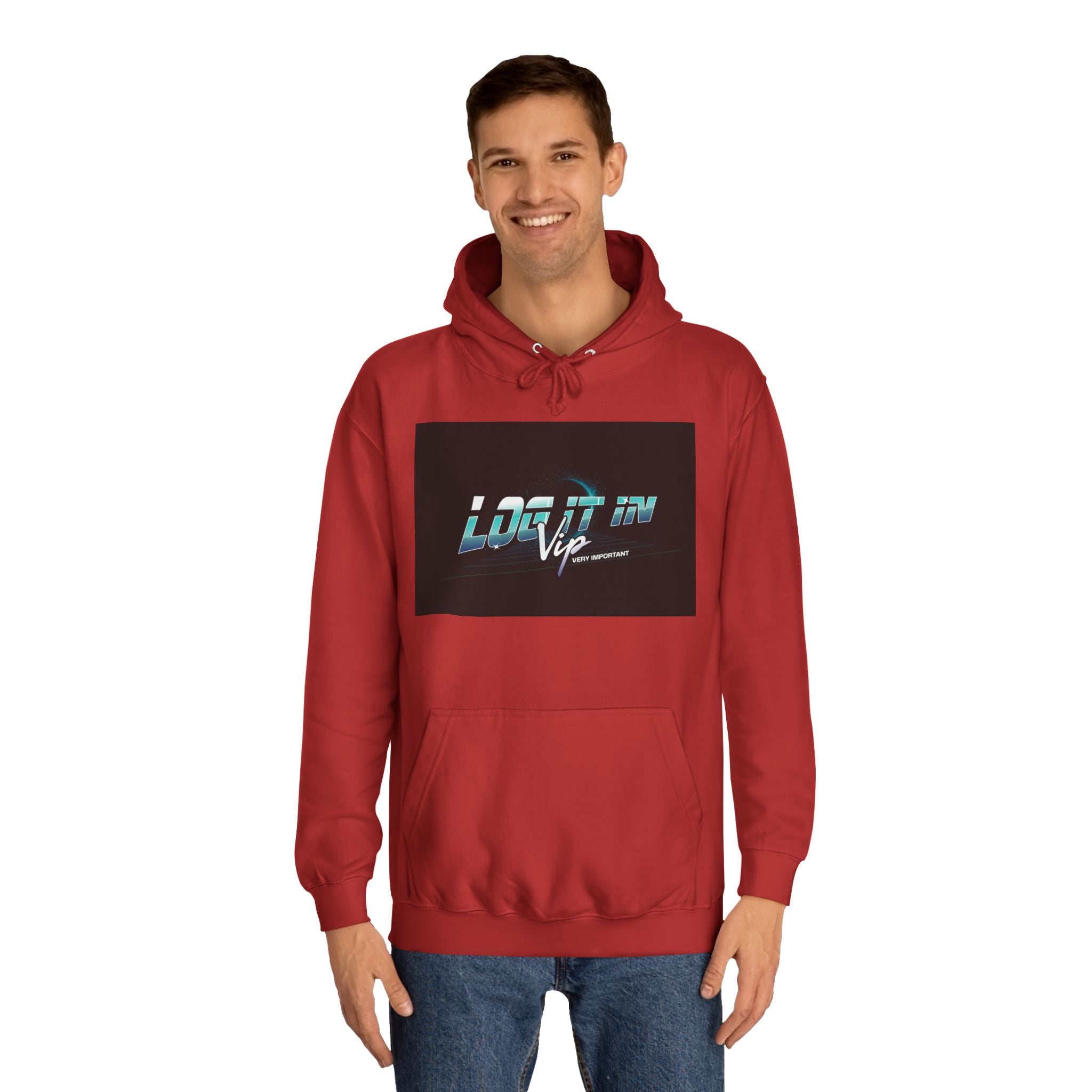 'log it in,Hoodie, Casual Wear, Unisex Fashion, Perfect for Every day Life, Stylish Gift, Cozy & Trendy Sweatshirt