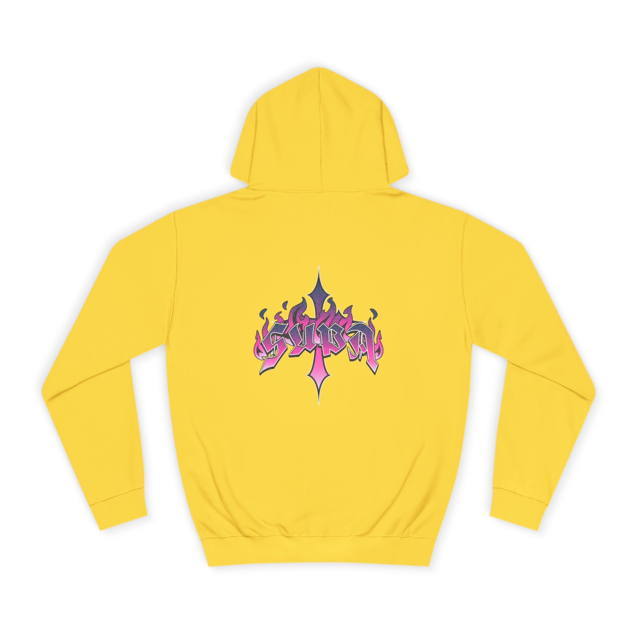 Trendy Unisex Supa Hoodie with Bold Graphic Design