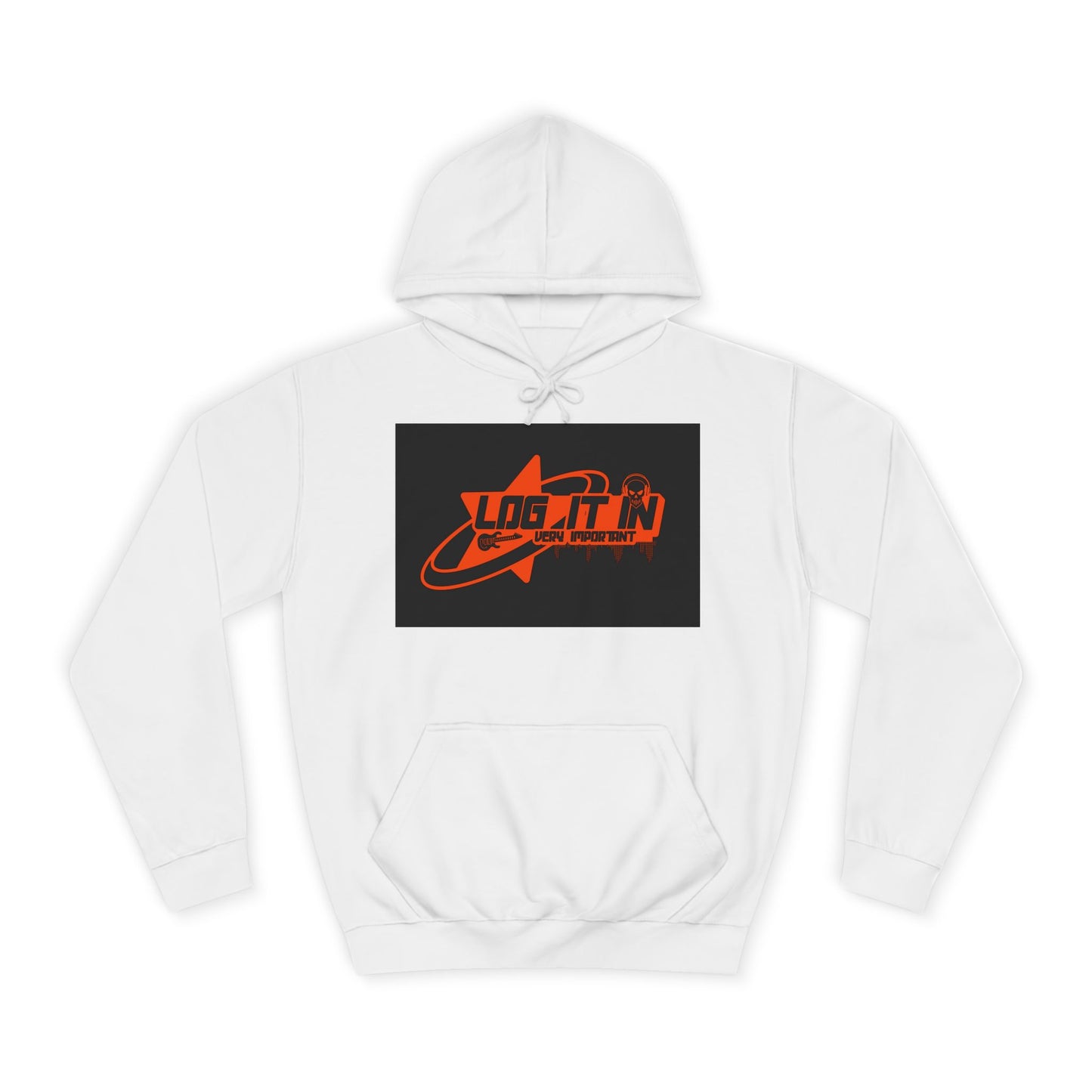 Unisex Log it in Hoodie, Casual trendy Wear, Gift, Graphic Hoodie, perfect fit Hoodie