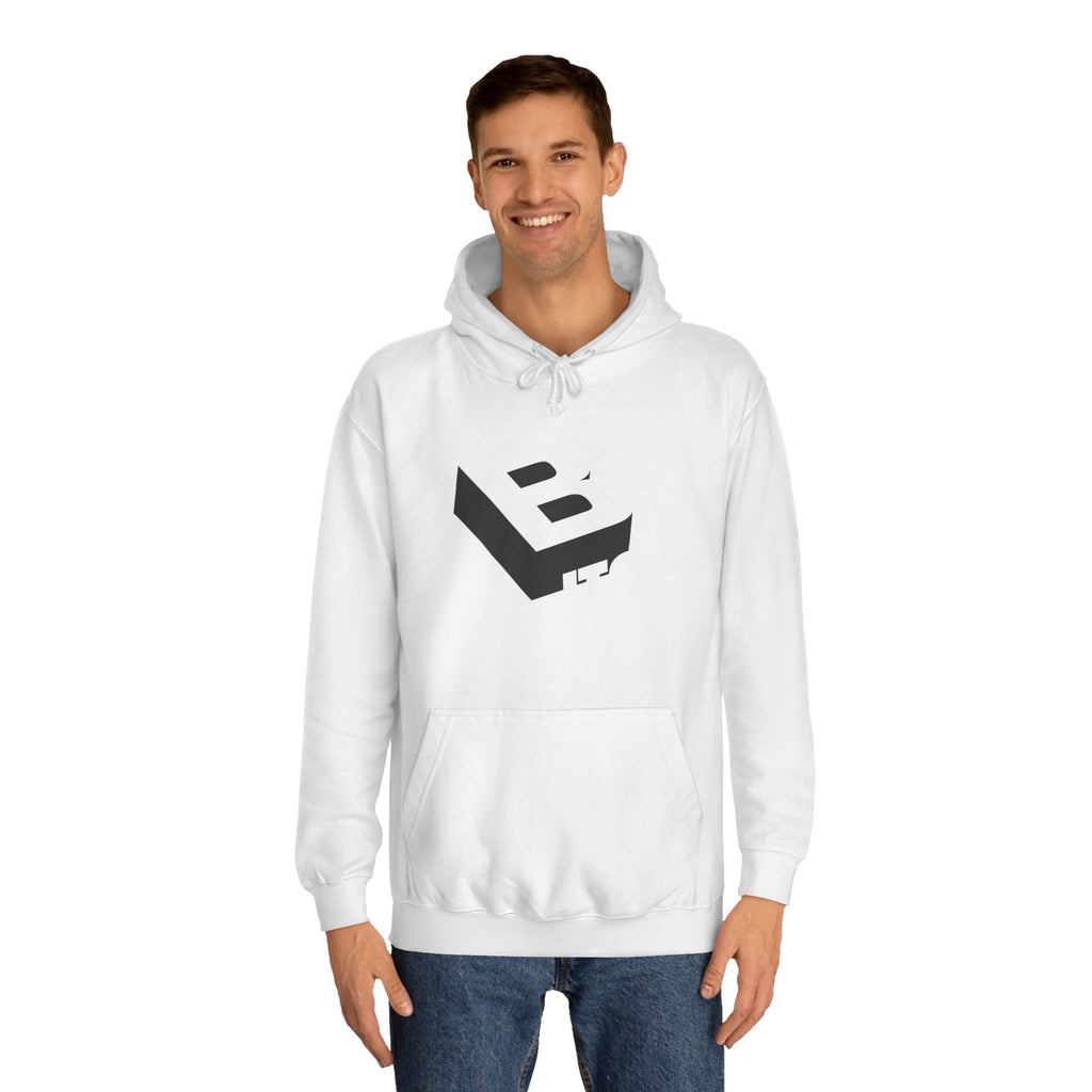 Unisex Hoodie with Bold Logo Design