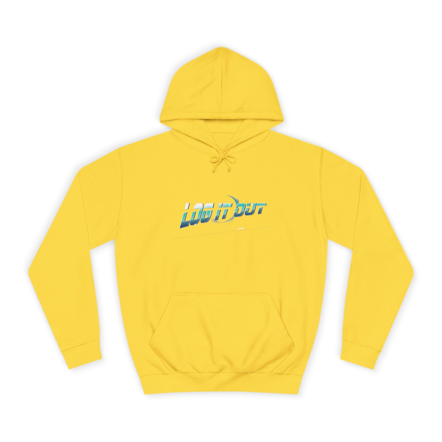 Unisex 'log it out' Hoodie with Retro Style, Ideal for Everyday Wear, Perfect for trendy wear,Gift for Friends