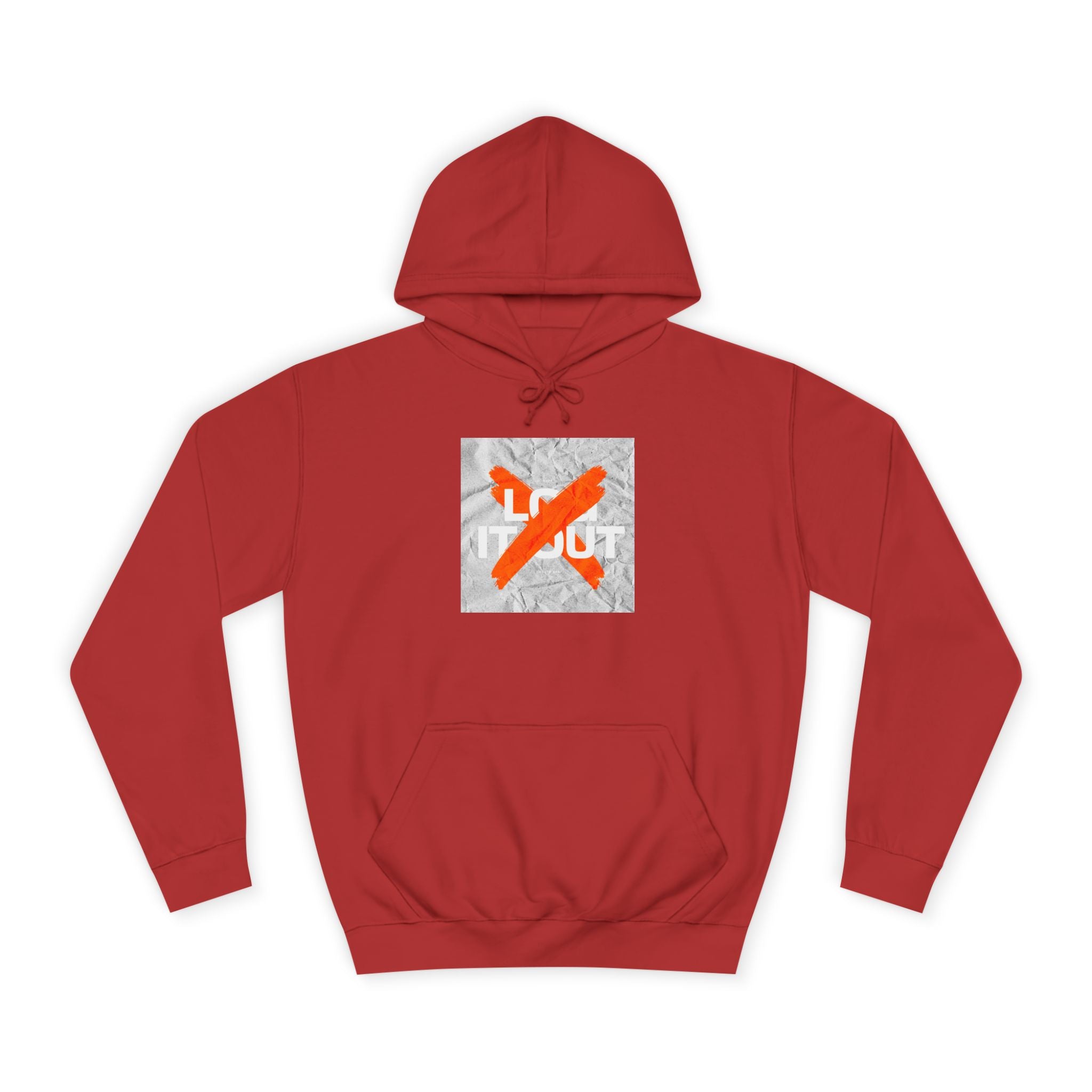 Trendy Unisex Hoodie - Stylish Graphic Sweatshirt, Casual Wear, Gifts, and Everyday Comfort - 'Log it Out' Design