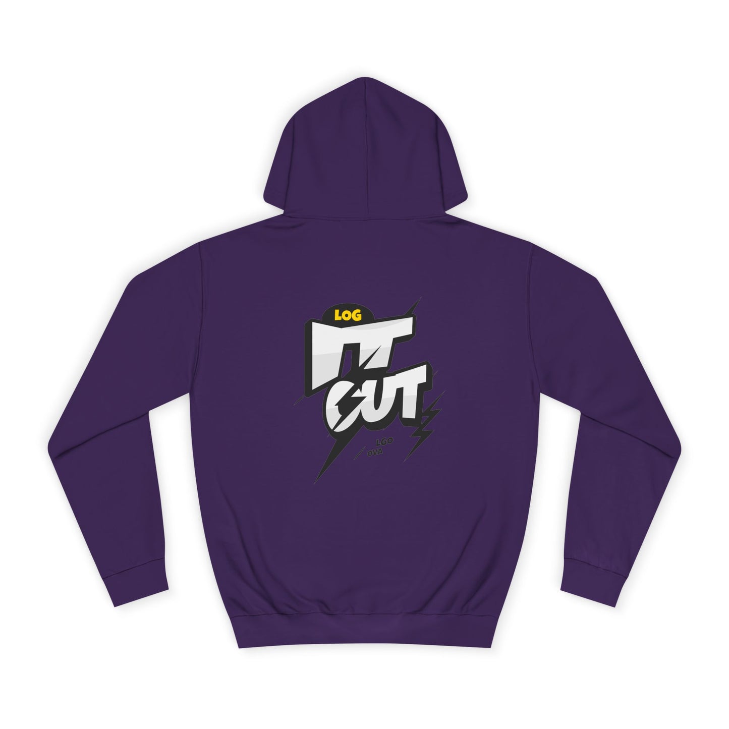 Log it out Graphic Hoodie, Unisex Hoodie, Streetwear Fashion, Casual Wear, Gift, Trendy Apparel