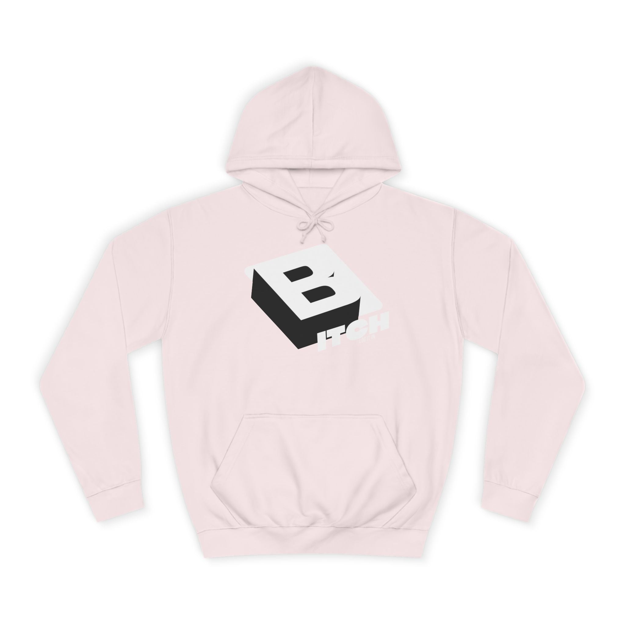 Unisex Hoodie with Bold Logo Design