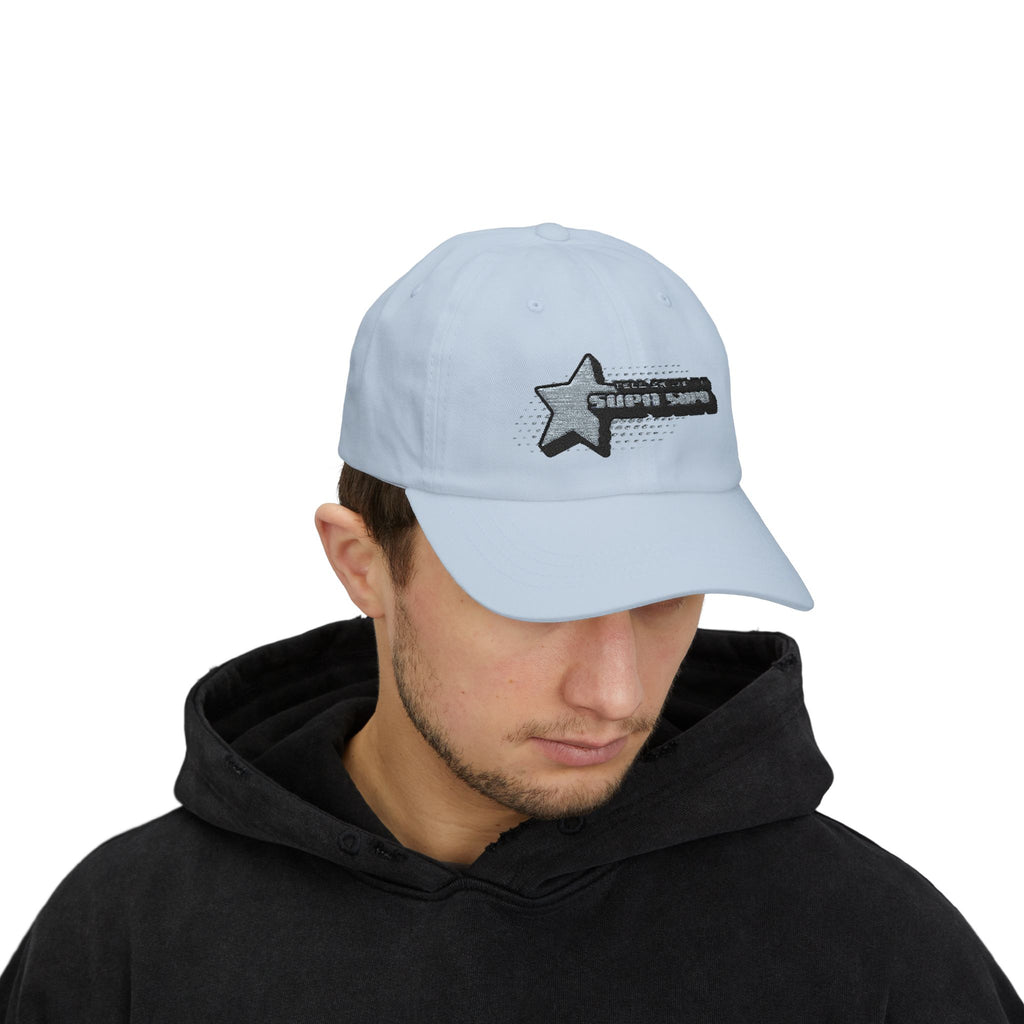 Shooting Star Embroidered Cap — 'Tell em log it in' Hat