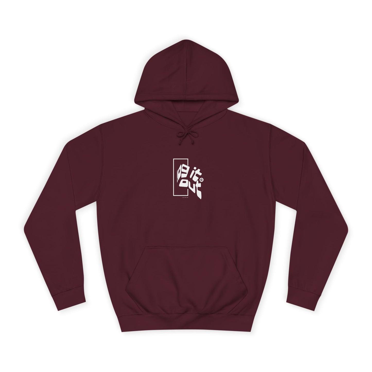 Cozy Unisex Log it out Hoodie, Perfect for Life, Graduation Gifts, Unisex Custom Apparel, Soft Hooded Sweatshirt, Everyday Comfort