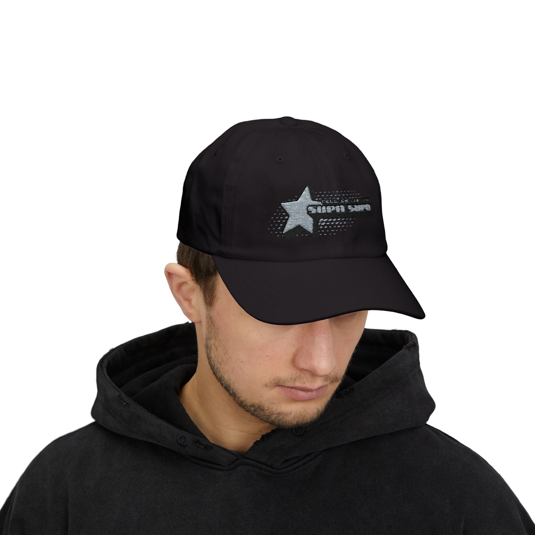 Shooting Star Embroidered Cap — 'Tell em log it in' Hat