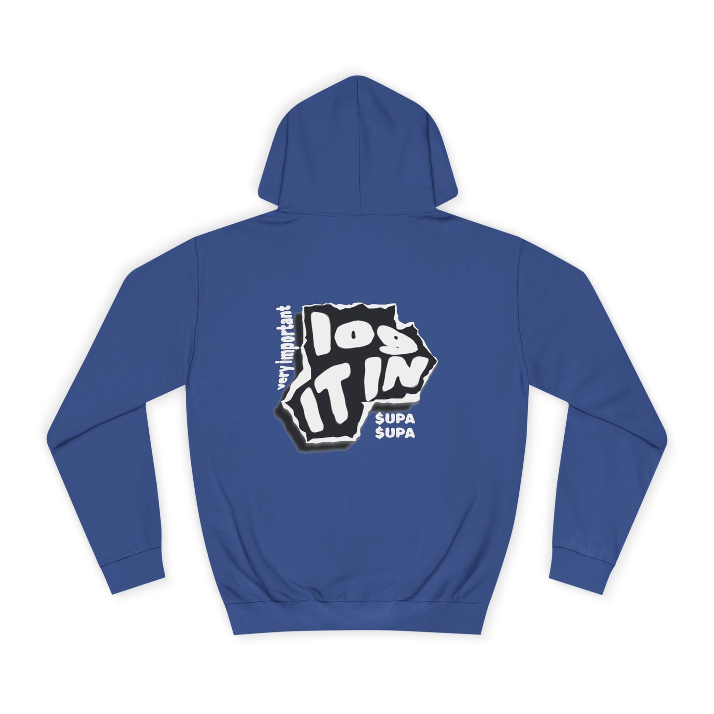 Unisex Log it in Hoodie with Graphic Design, Casual Wear, Trendy Apparel, perfect gift, Streetwear Style