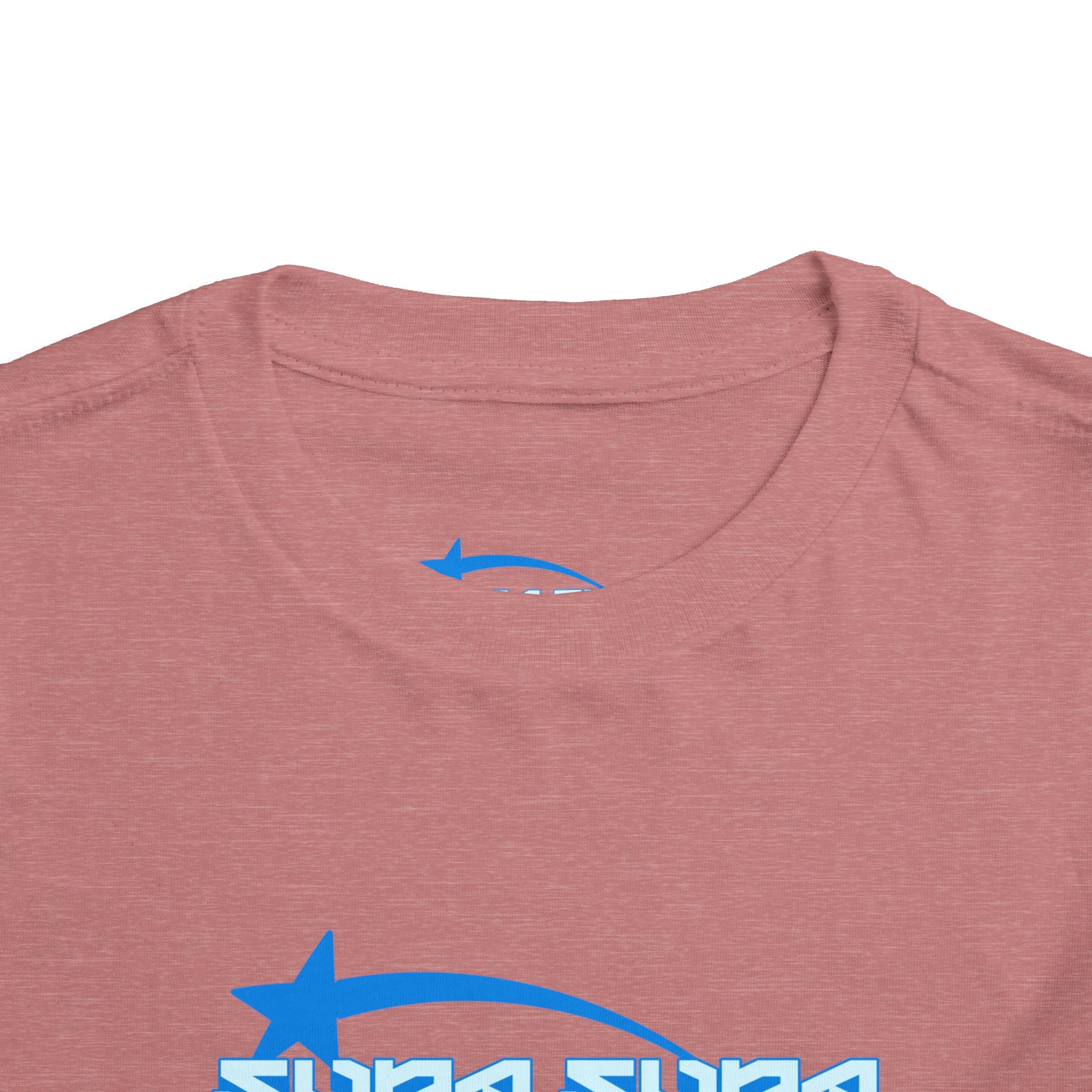 Toddler Tee — Blue Star 'Supa Supa' Graphic Shirt