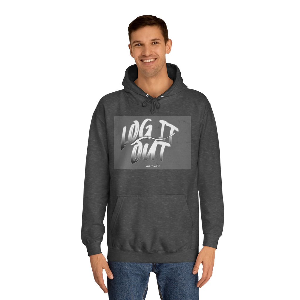 Stylish Unisex log it out Hoodie | Casual Wear, Trendy Design, Perfect Gift, Daily Comfort, College Apparel