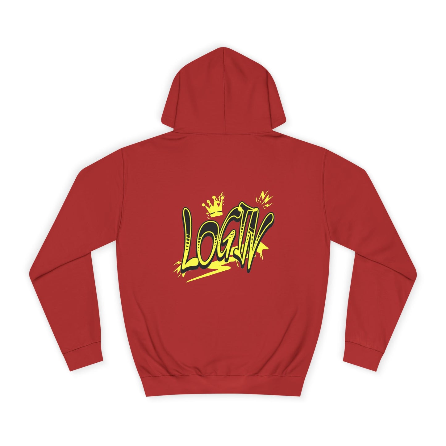 Unisex Hoodie - Bold 'LOGIN' Graphic