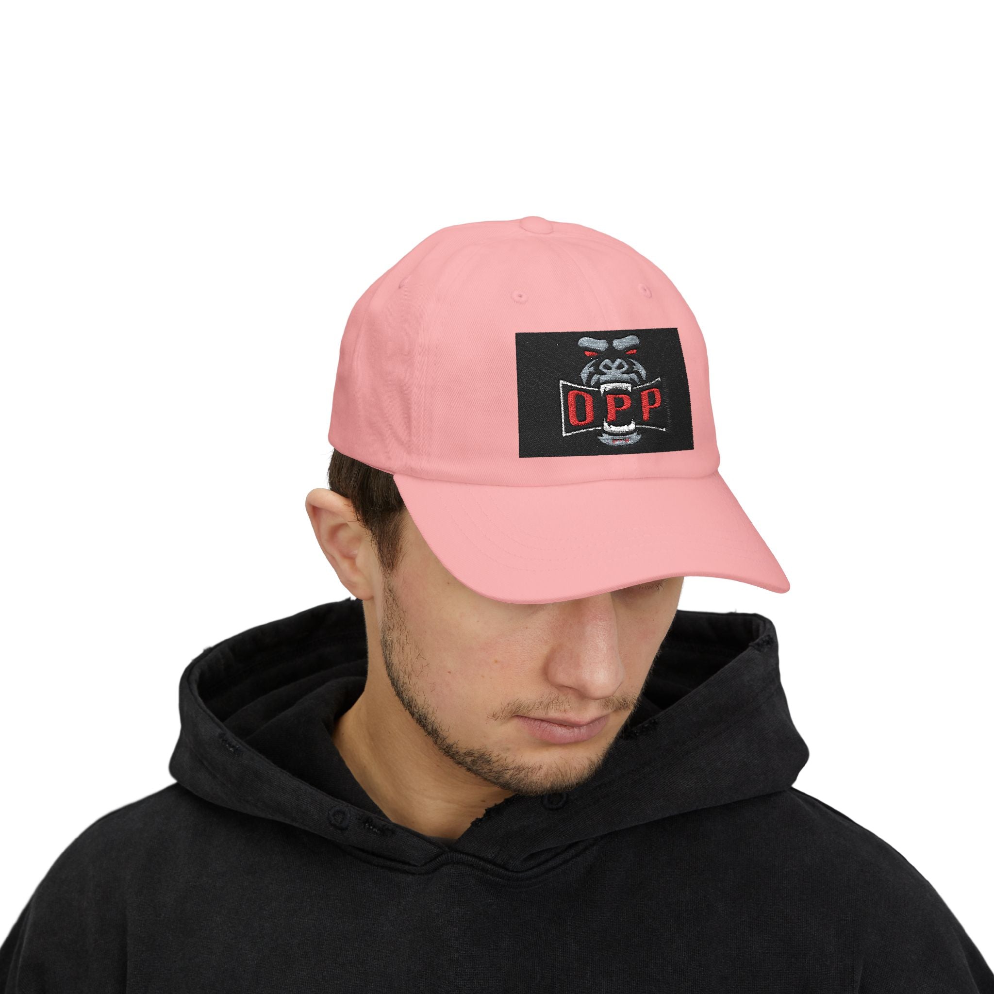 OPP Bulldog Embroidered Cap — Vintage Streetwear Baseball Hat