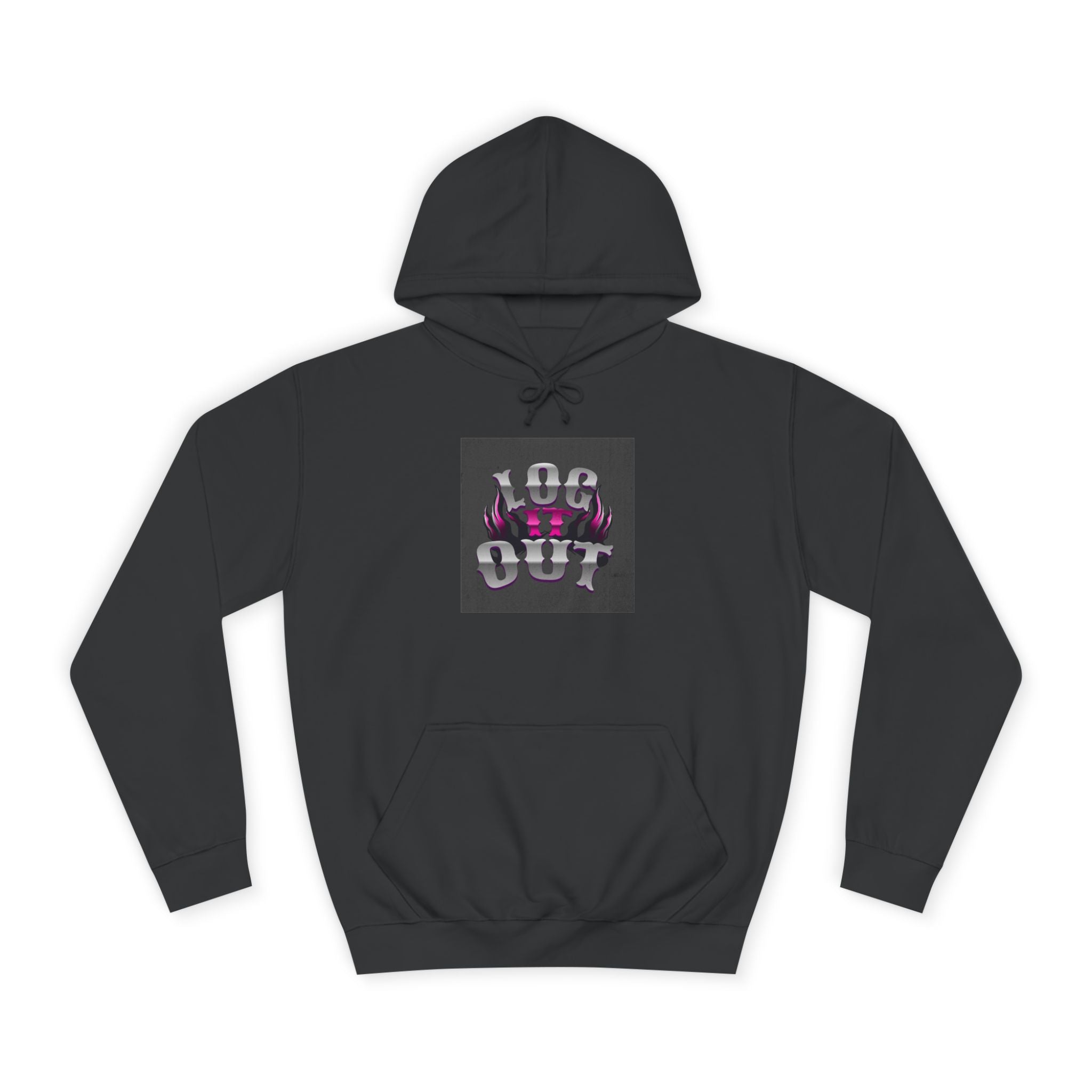 Cool Unisex Log it out Hoodie, Perfect for Any one, Trendy Custom Apparel, Casual Wear, Gift, Streetwear Style