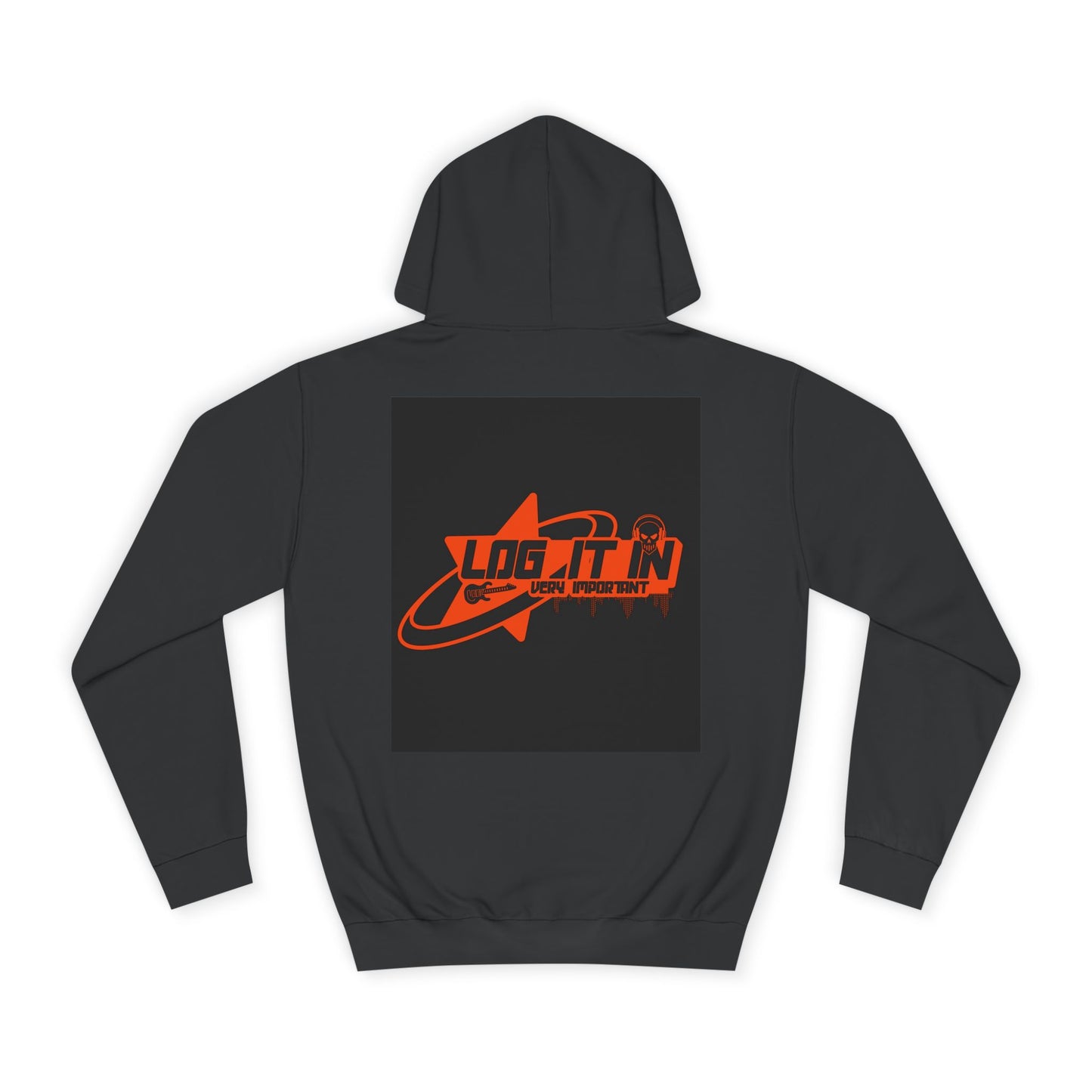Unisex Log it in Hoodie, Casual trendy Wear, Gift, Graphic Hoodie, perfect fit Hoodie
