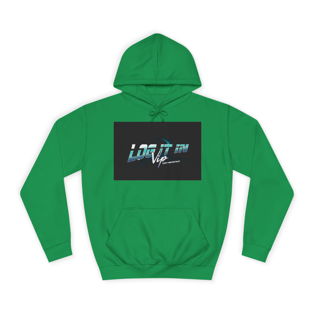 'log it in,Hoodie, Casual Wear, Unisex Fashion, Perfect for Every day Life, Stylish Gift, Cozy & Trendy Sweatshirt