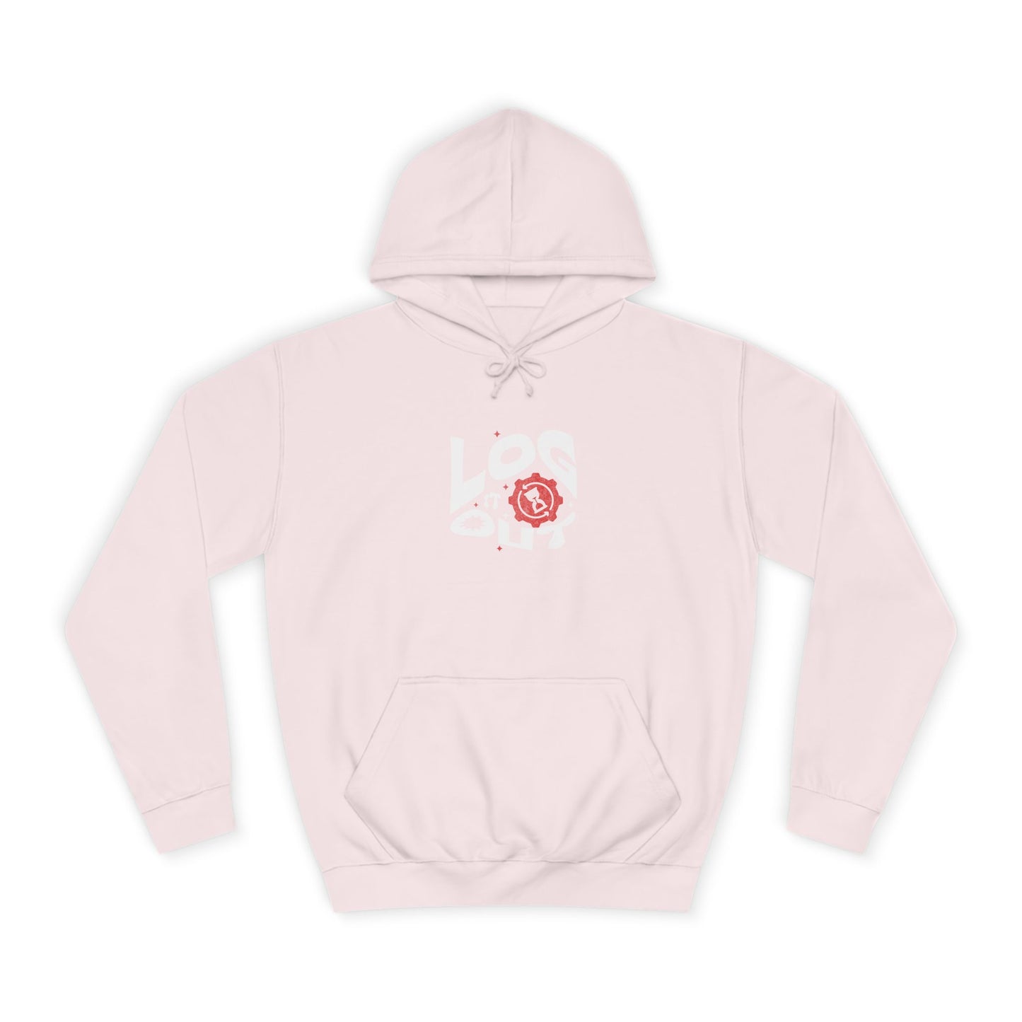 Stylish Unisex Log it out Hoodie with Unique Graphic Design, Perfect for Life, Gift, Comfortable Casual Wear